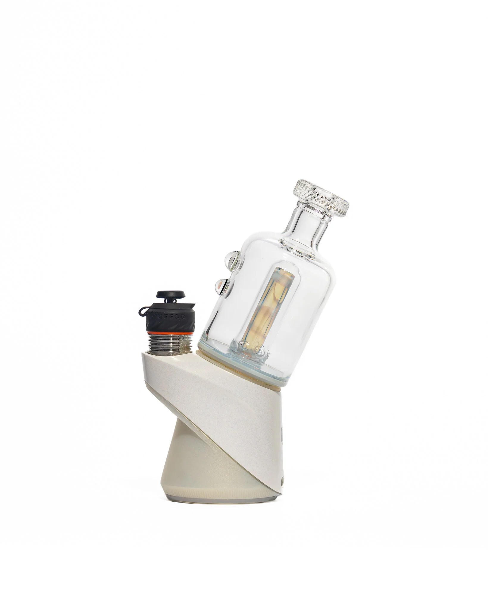Mac White Glass - Puffco Bubbler Attachment - Mirage (CFL) - Image 4