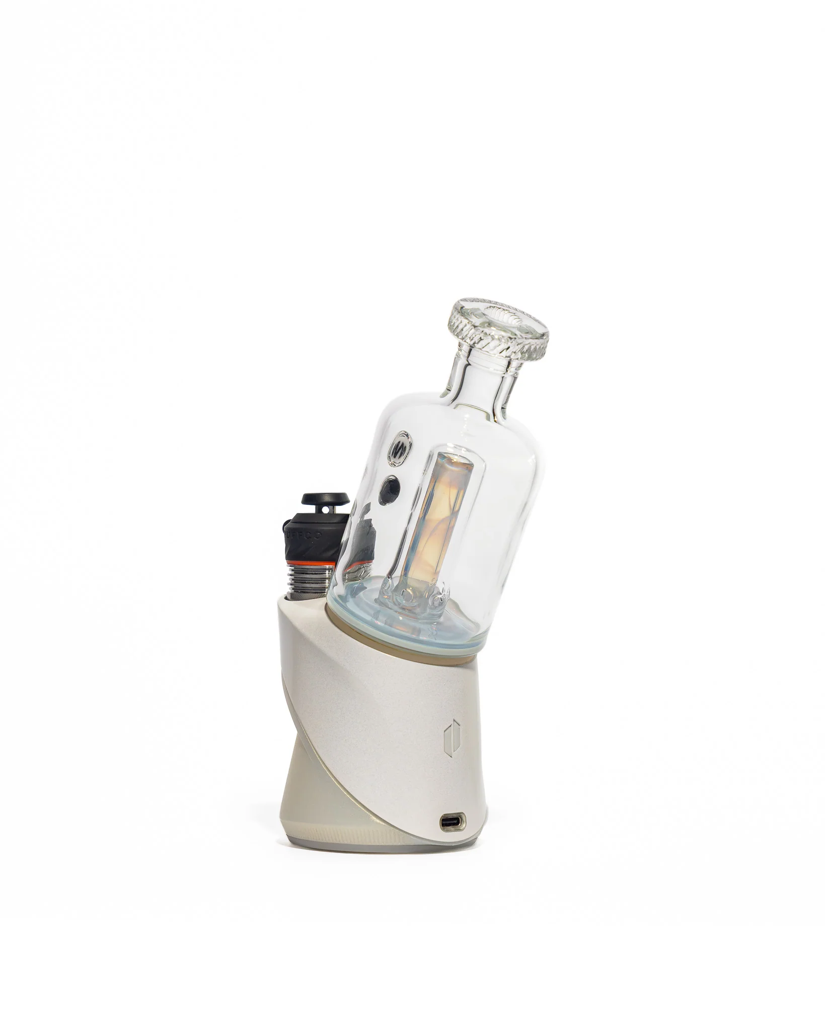 Mac White Glass - Puffco Bubbler Attachment - Mirage (CFL) - Image 5