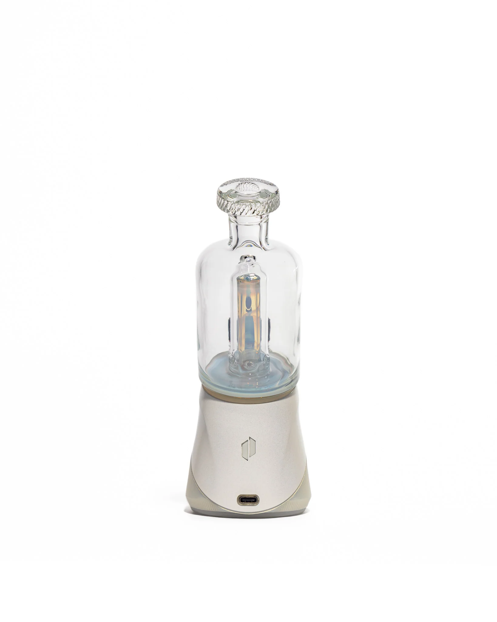 Mac White Glass - Puffco Bubbler Attachment - Mirage (CFL) - Image 6
