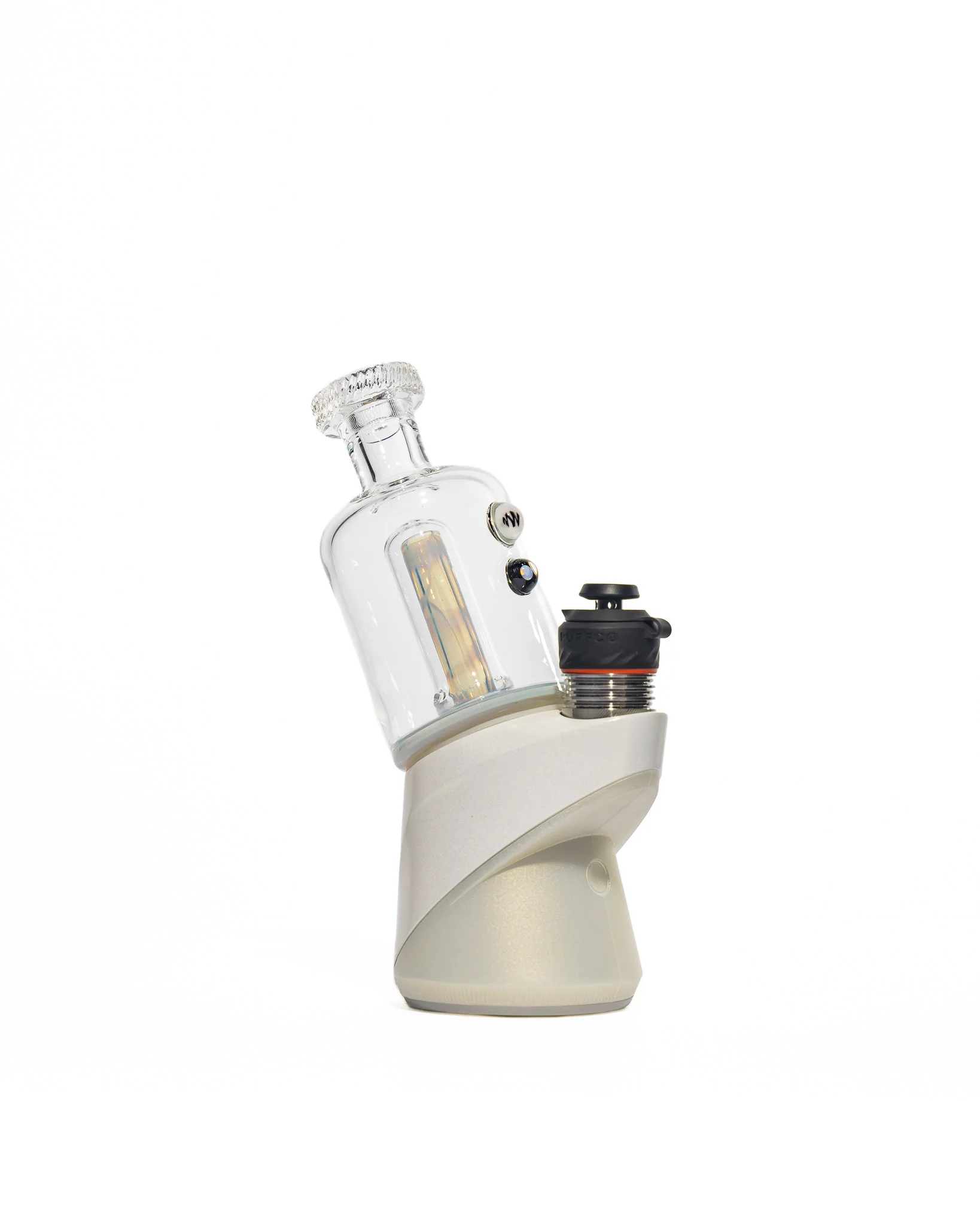 Mac White Glass - Puffco Bubbler Attachment - Mirage (CFL) - Image 9