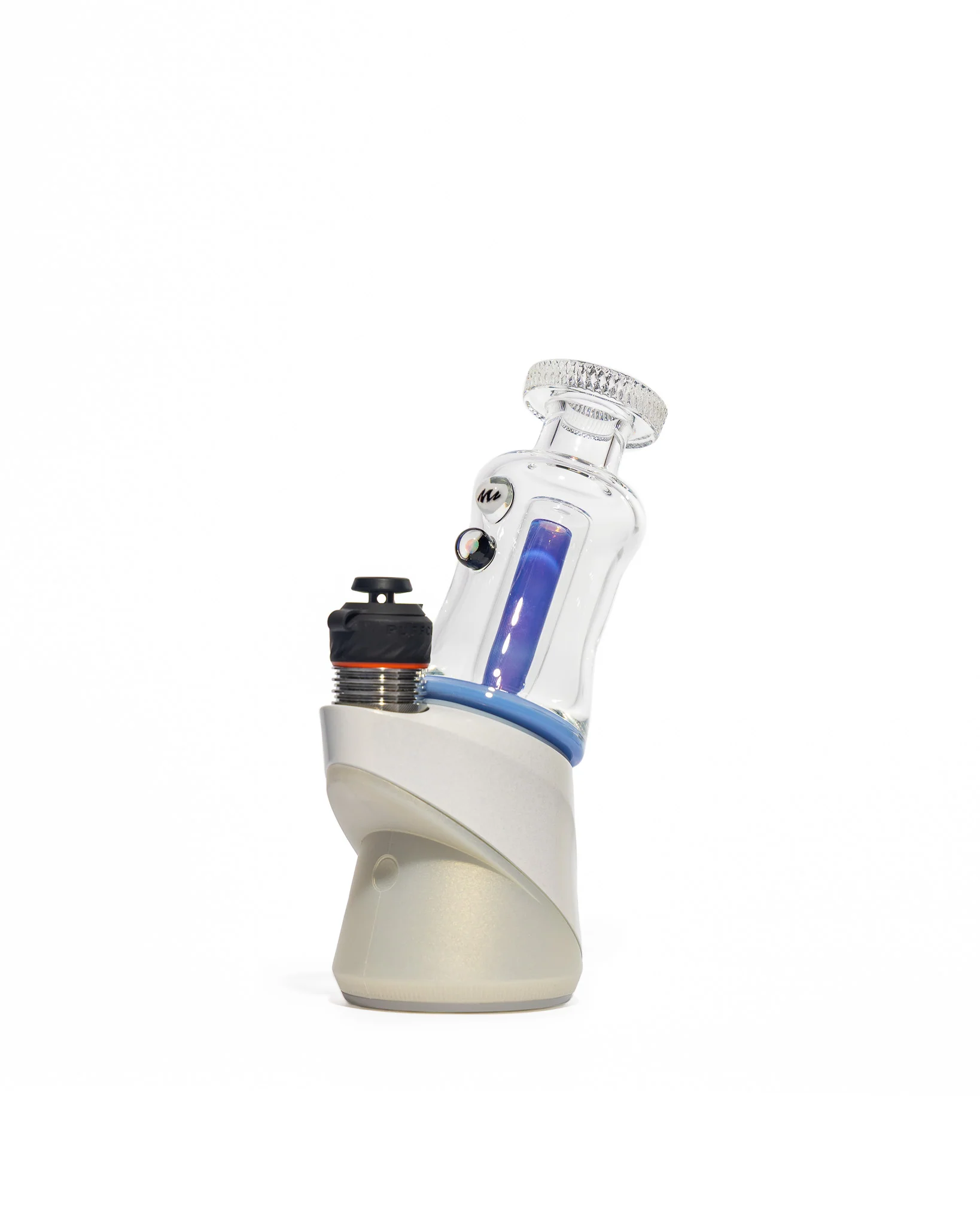 Mac White Glass - Puffco Bubbler Attachment - Opal Skyline - Image 10