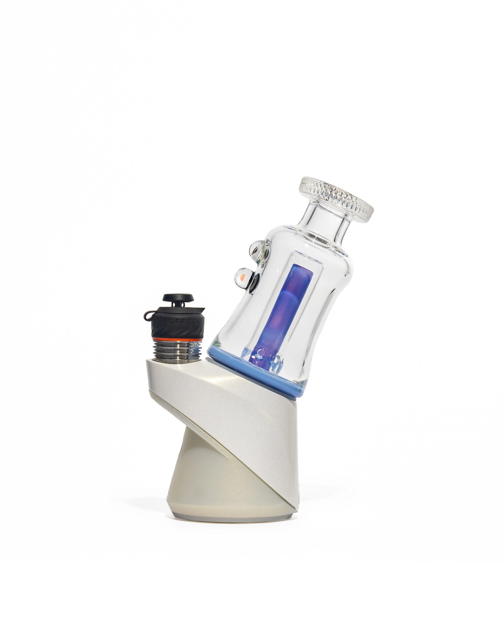 Mac White Glass - Puffco Bubbler Attachment - Opal Skyline - Image 3