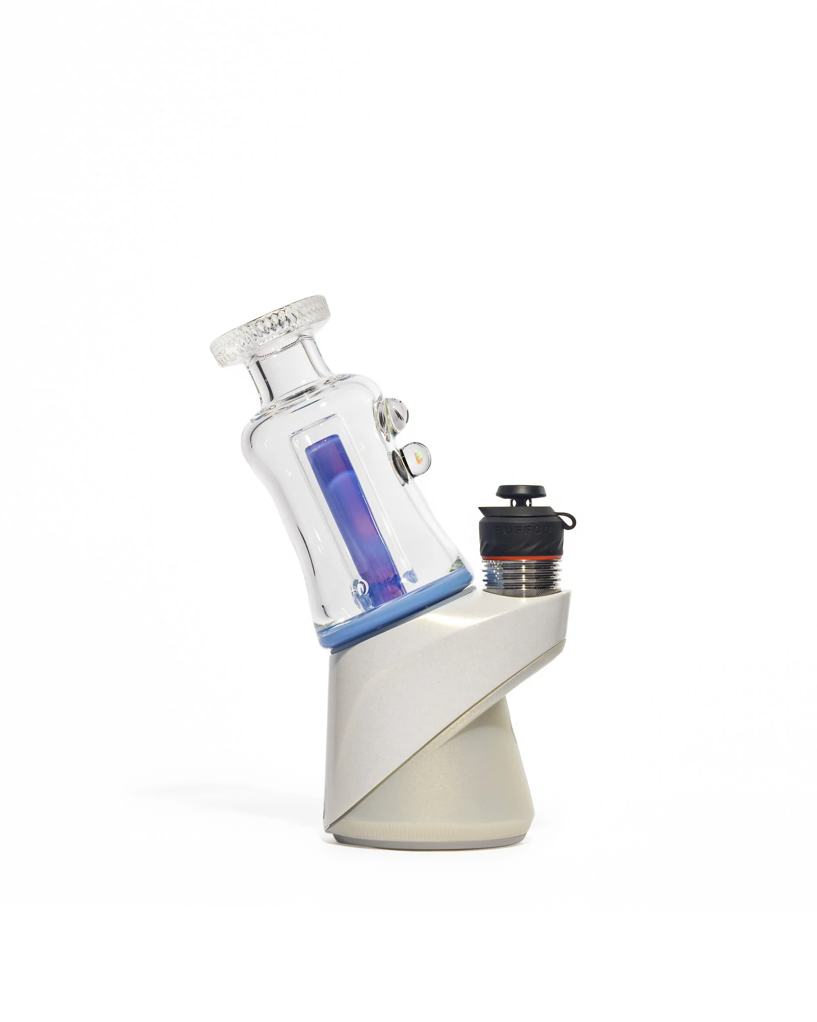Mac White Glass - Puffco Bubbler Attachment - Opal Skyline - Image 7
