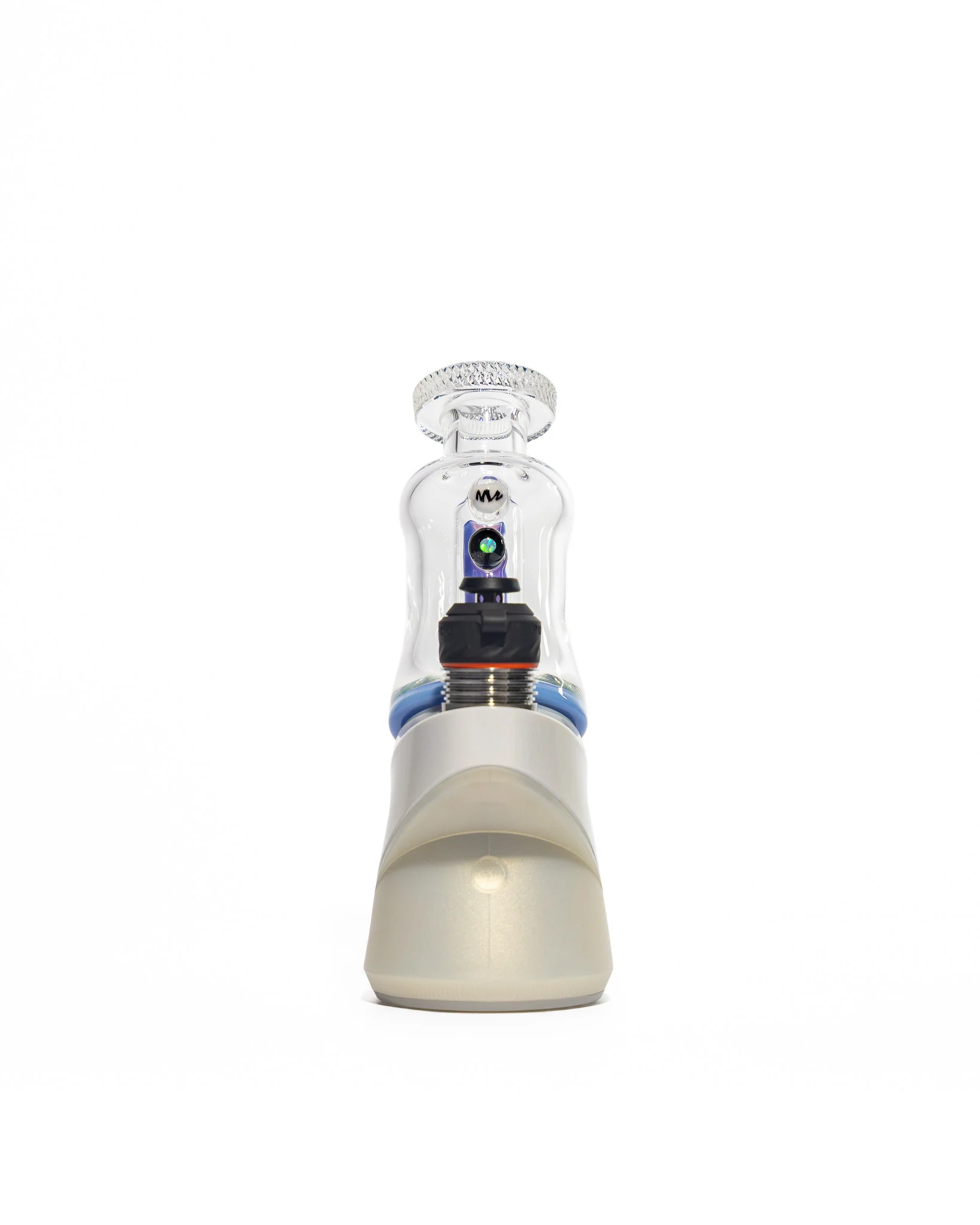 Mac White Glass - Puffco Bubbler Attachment - Opal Skyline - Image 9