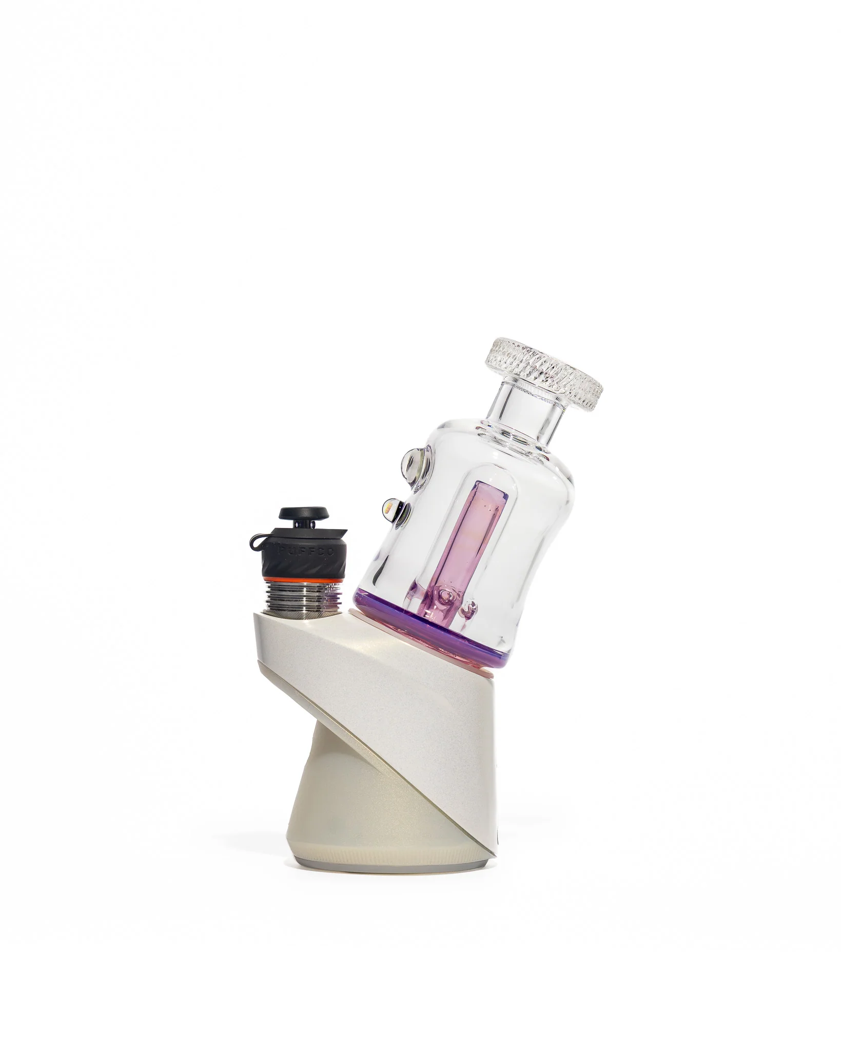 Mac White Glass - Puffco Bubbler Attachment - Stargazer - Image 3