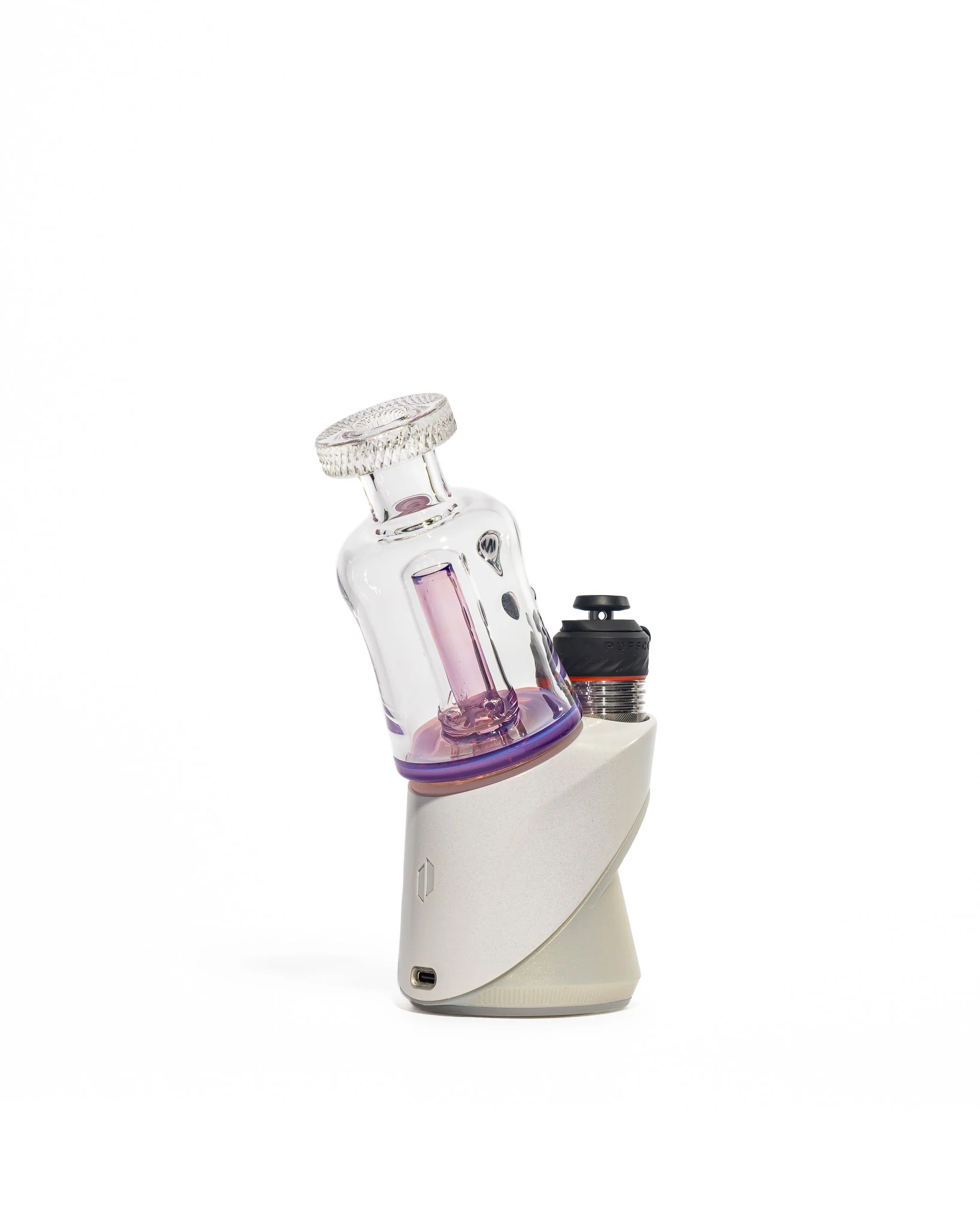 Mac White Glass - Puffco Bubbler Attachment - Stargazer - Image 6