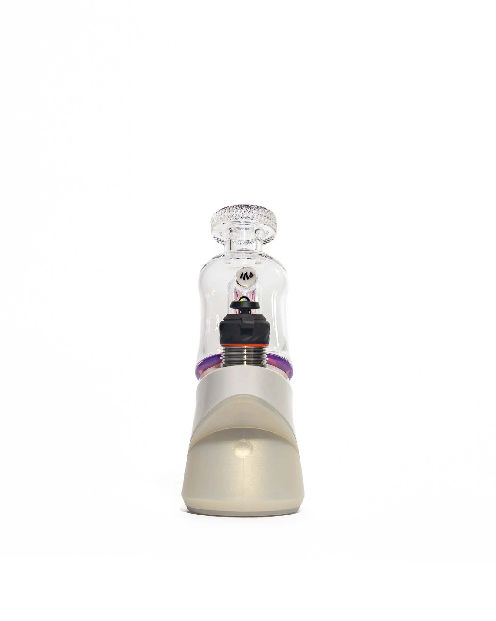 Mac White Glass - Puffco Bubbler Attachment - Stargazer - Image 9