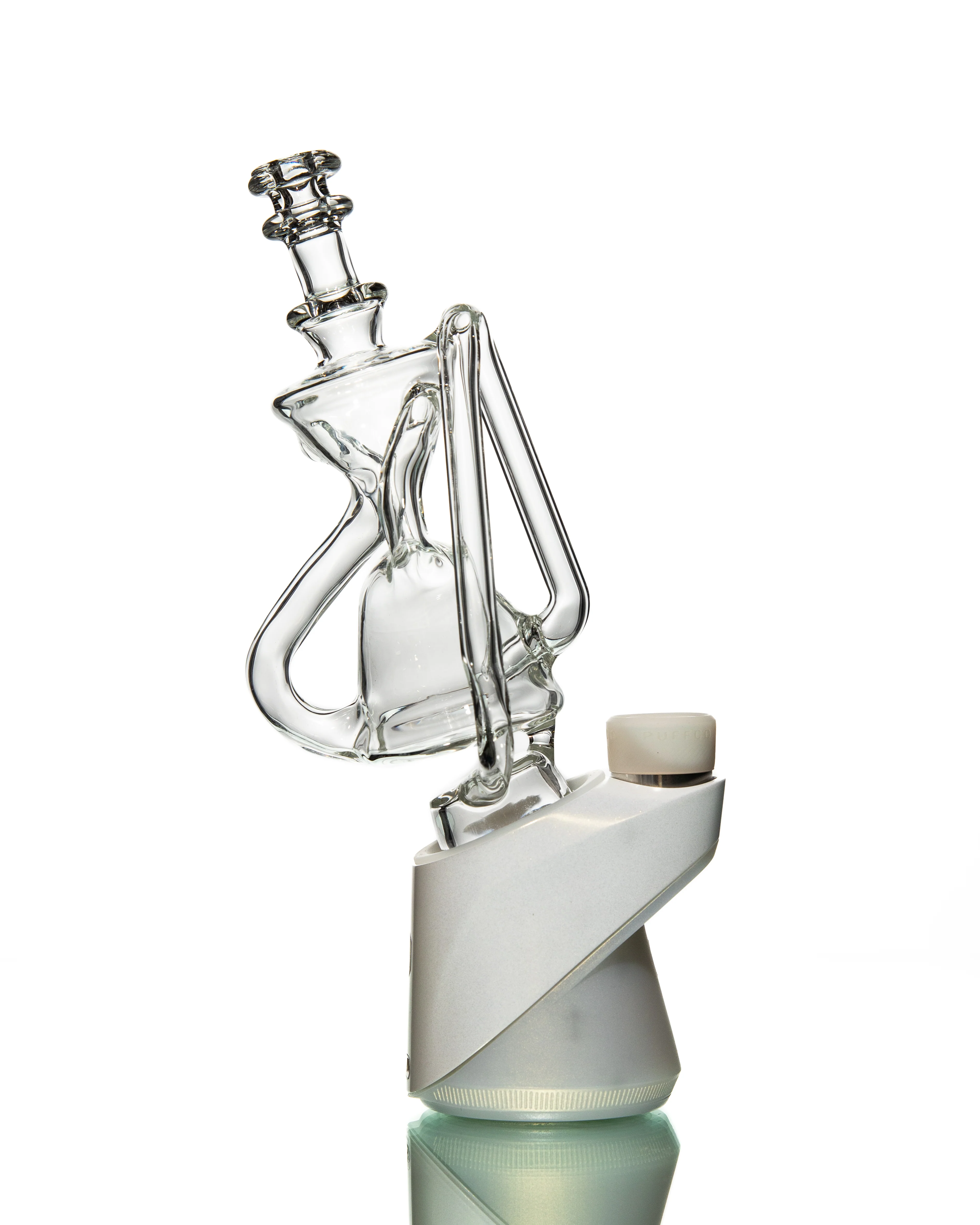 ManChild Glass - Puffco Duel Floater - Clear - Image 3