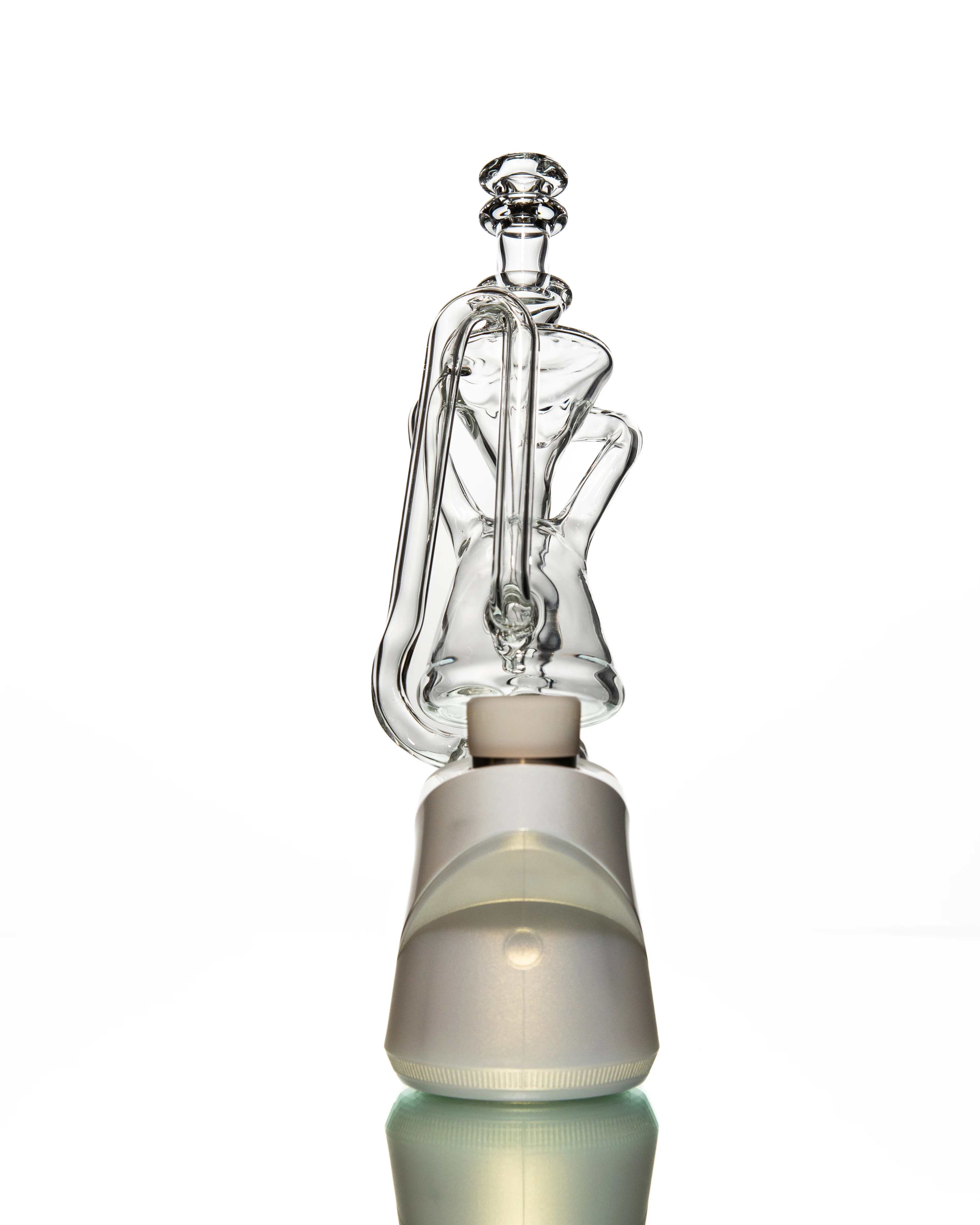 ManChild Glass - Puffco Duel Floater - Clear - Image 4