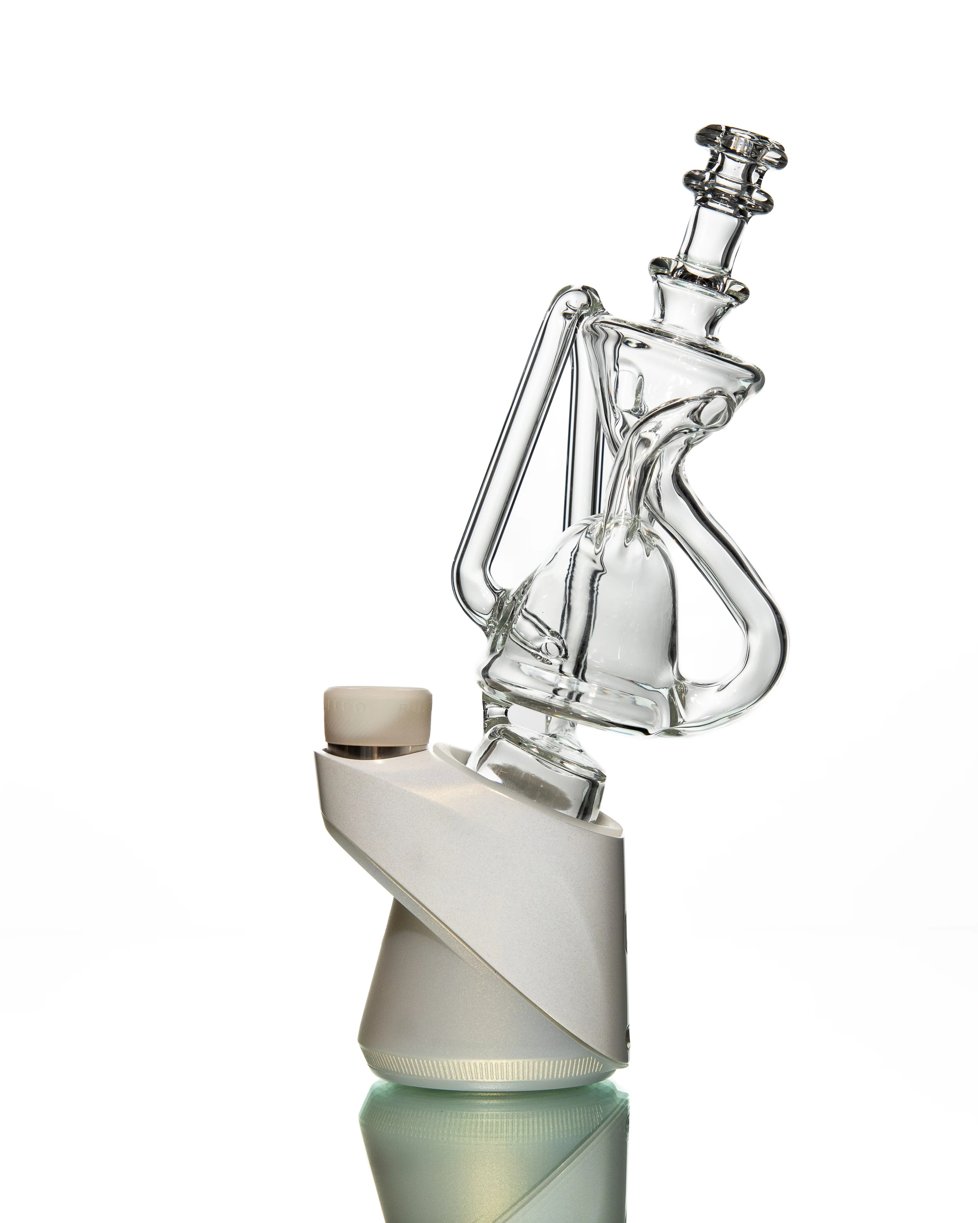 ManChild Glass - Puffco Duel Floater - Clear - Image 5