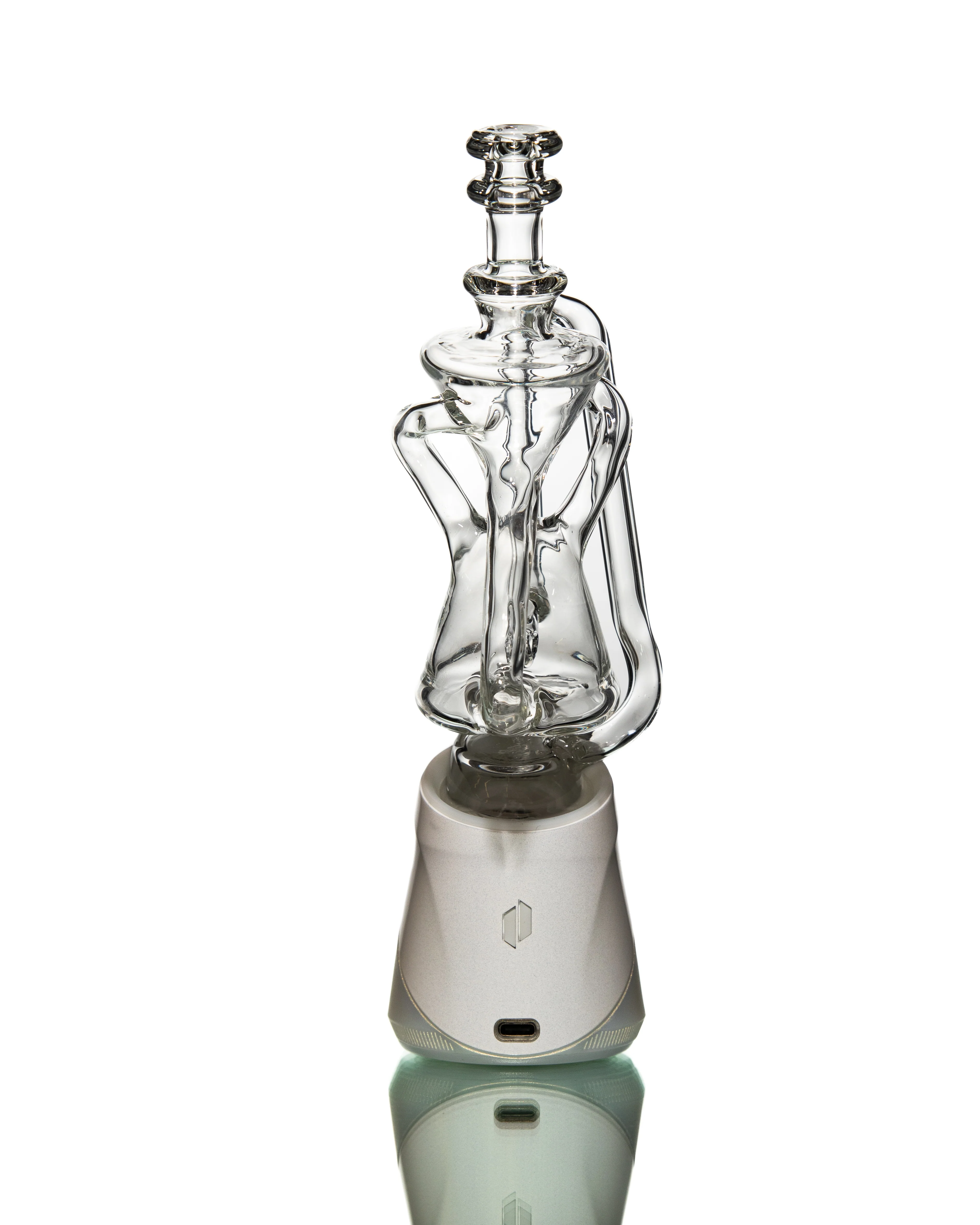 ManChild Glass - Puffco Duel Floater - Clear - Image 6