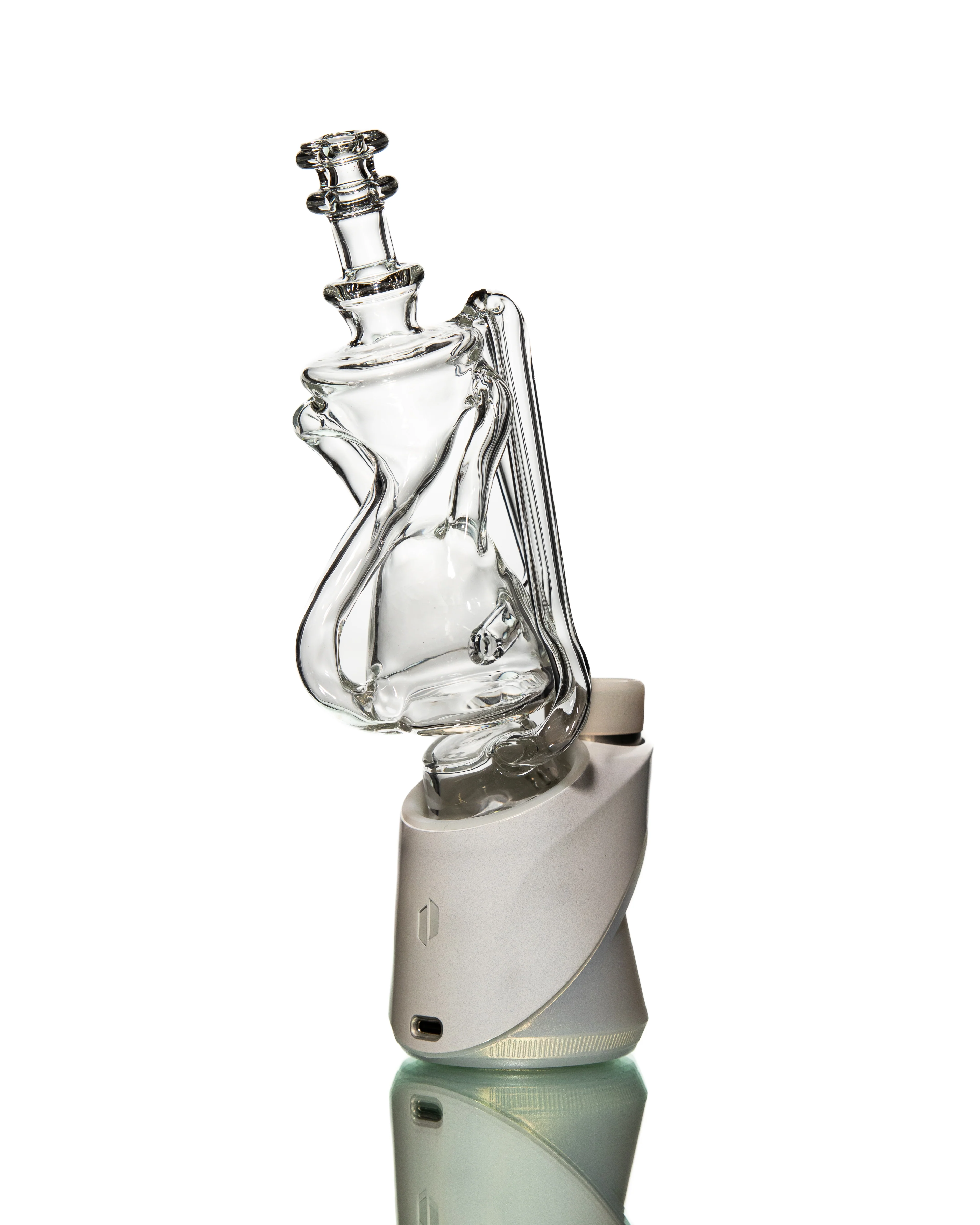 ManChild Glass - Puffco Duel Floater - Clear - Image 7