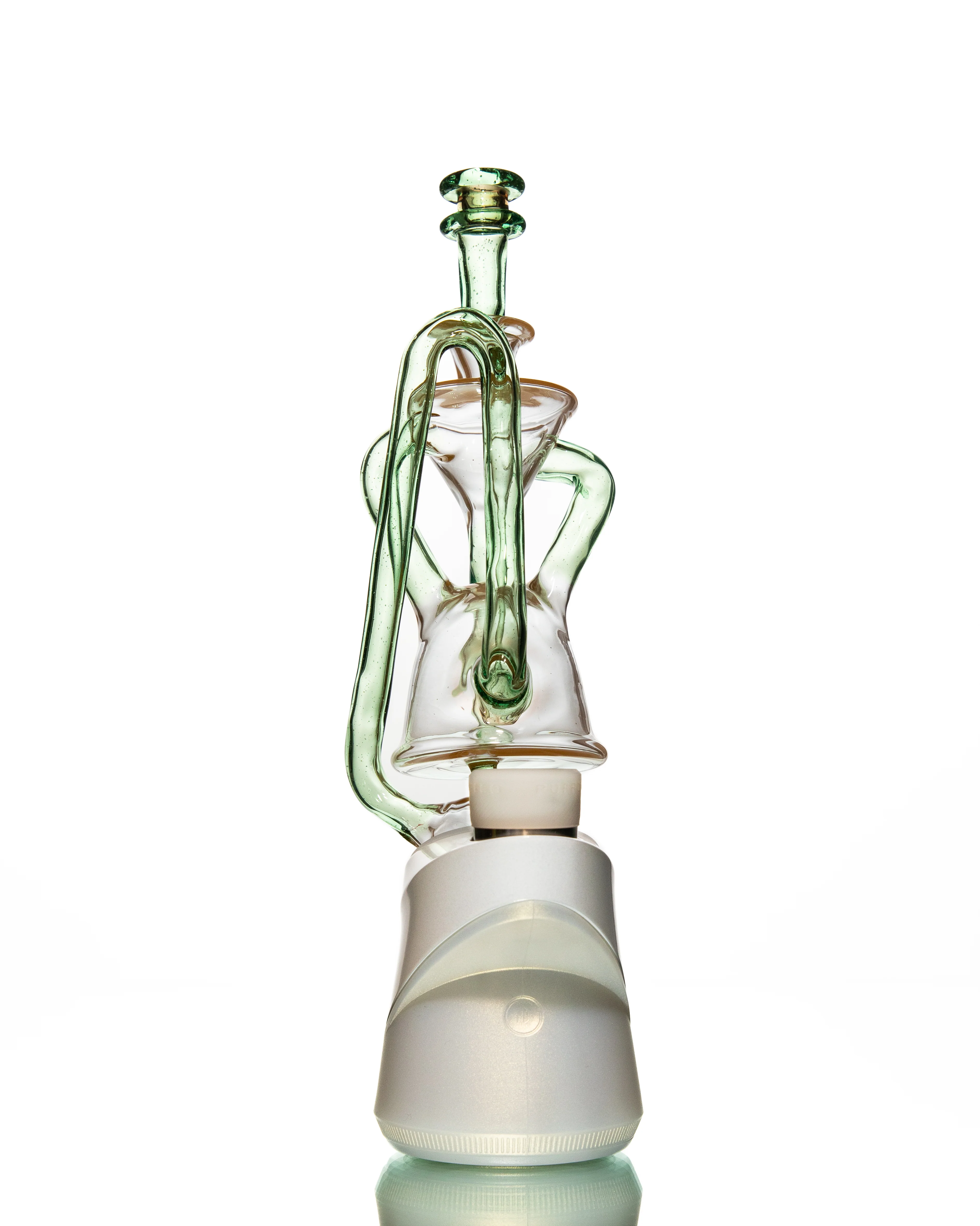 ManChild Glass - Puffco Duel Floater - Peach & Hydra (CFL) - Image 4