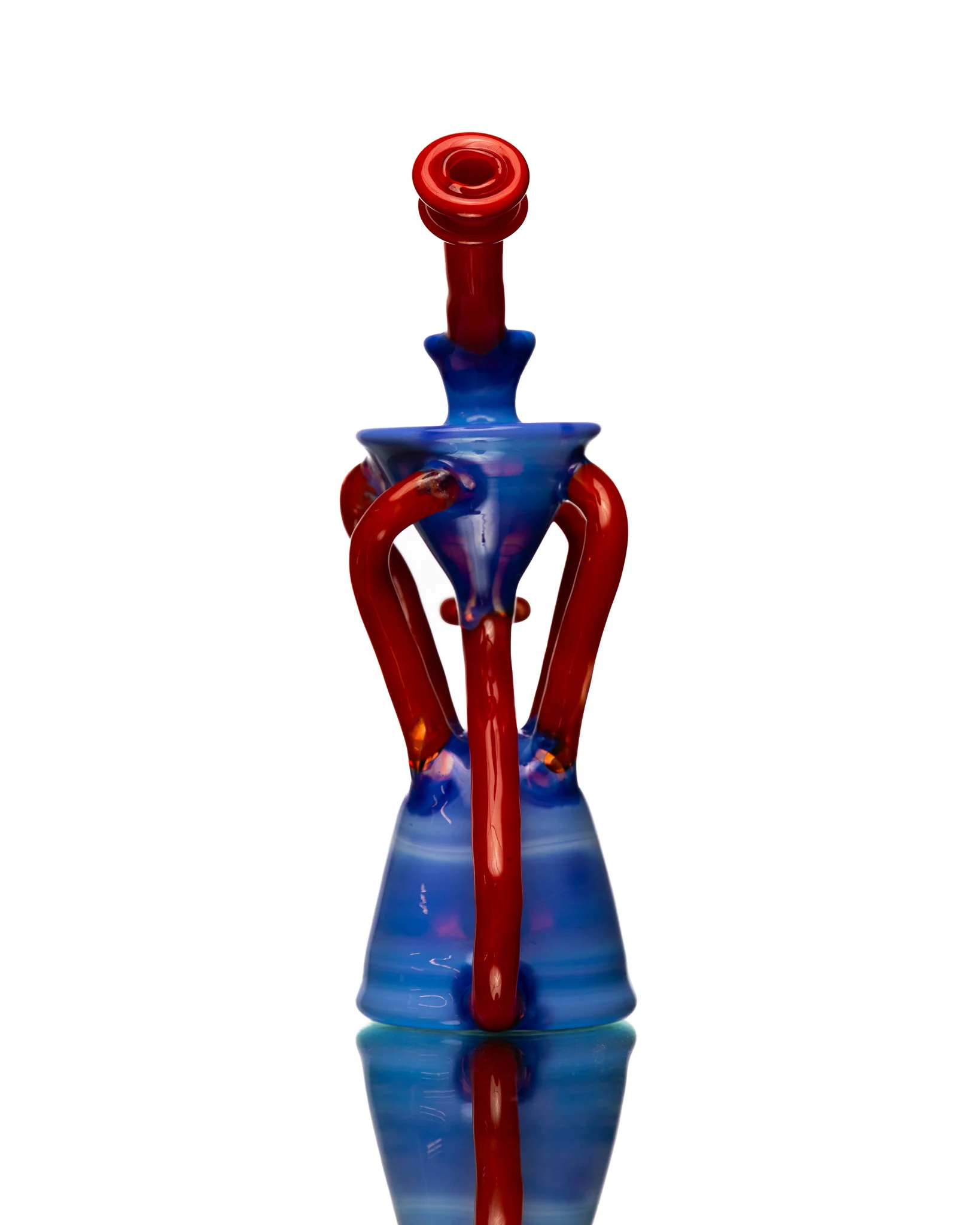 ManChild Glass -  Quad Uptake - Opal Skyline & "That Fuego" - Image 3