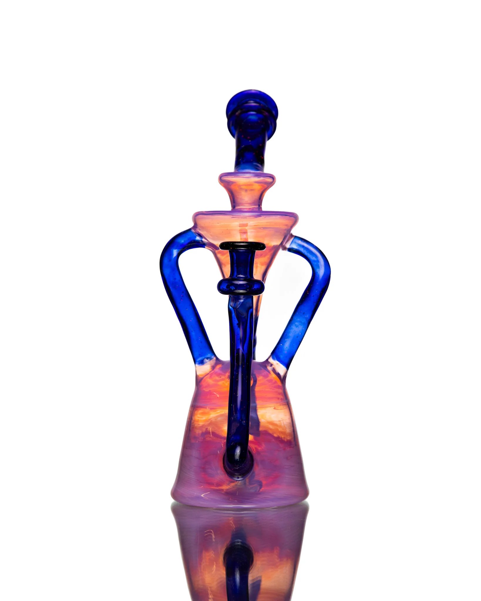ManChild Glass - Duel Uptake - Rose Quartz & Cobalt (Crushed Opal) - Image 7