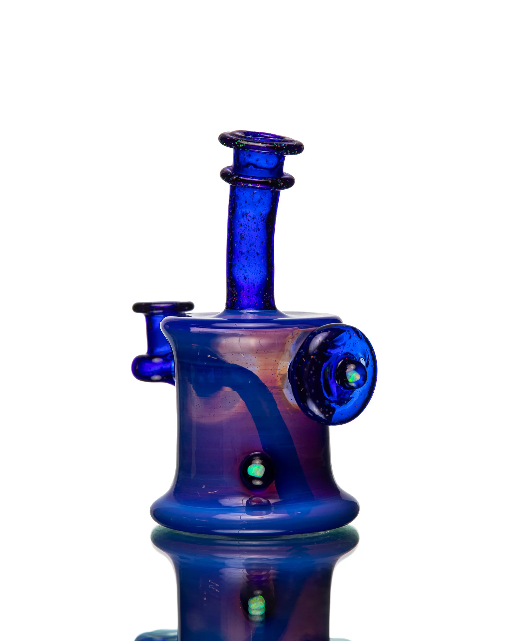 ManChild Glass - Mini Tube - Sonic & Cobalt (Crushed Opal) - Image 4