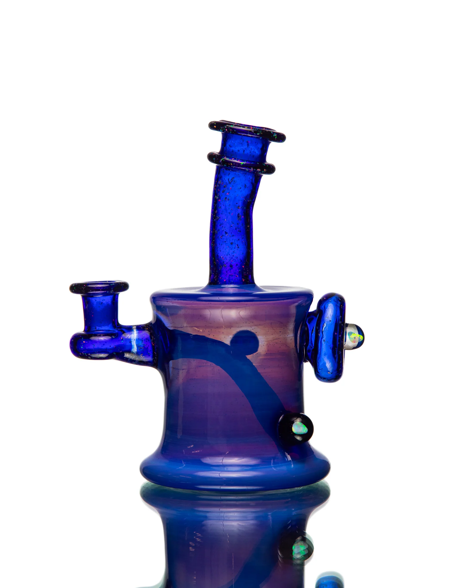 ManChild Glass - Mini Tube - Sonic & Cobalt (Crushed Opal) - Image 5