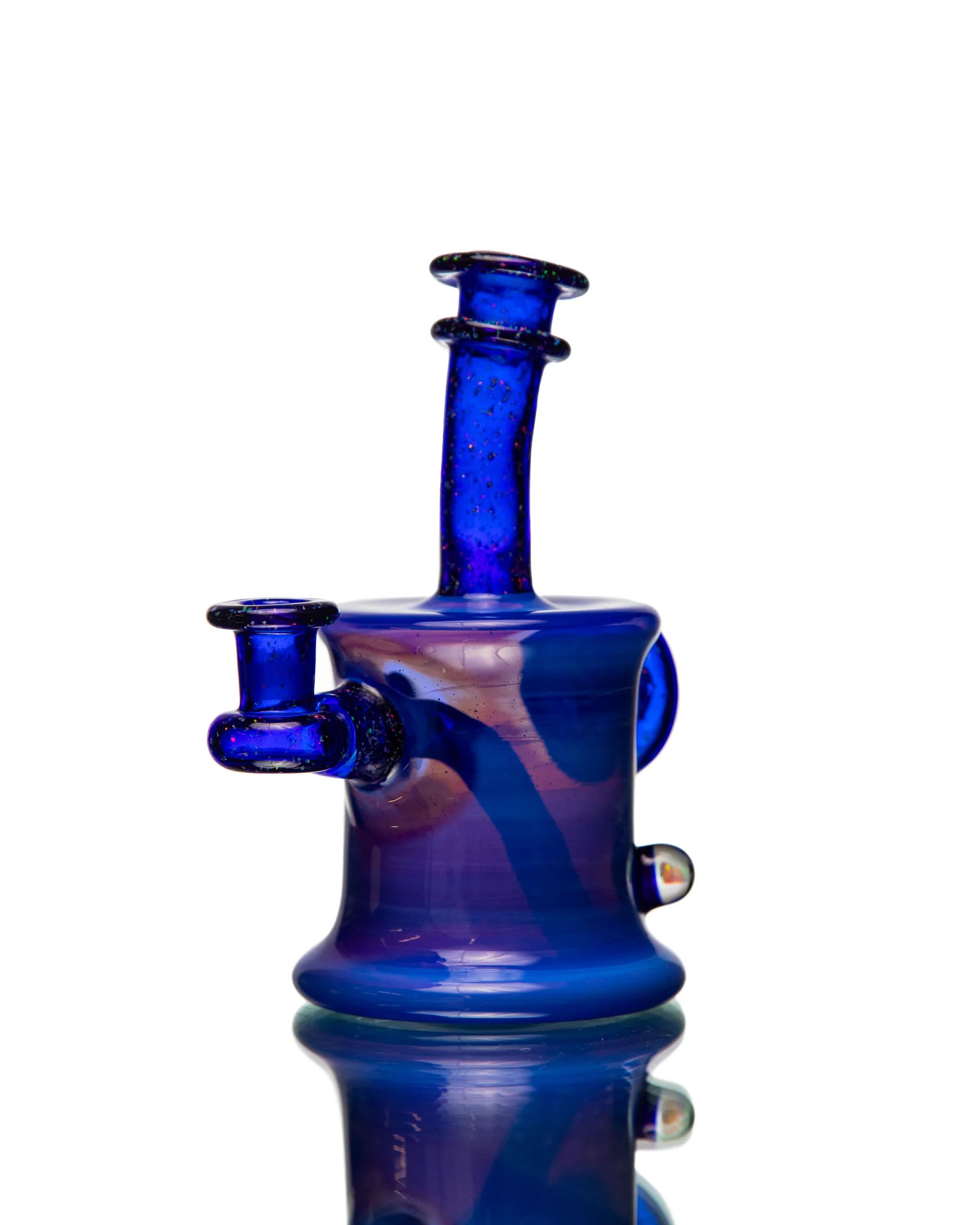 ManChild Glass - Mini Tube - Sonic & Cobalt (Crushed Opal) - Image 6