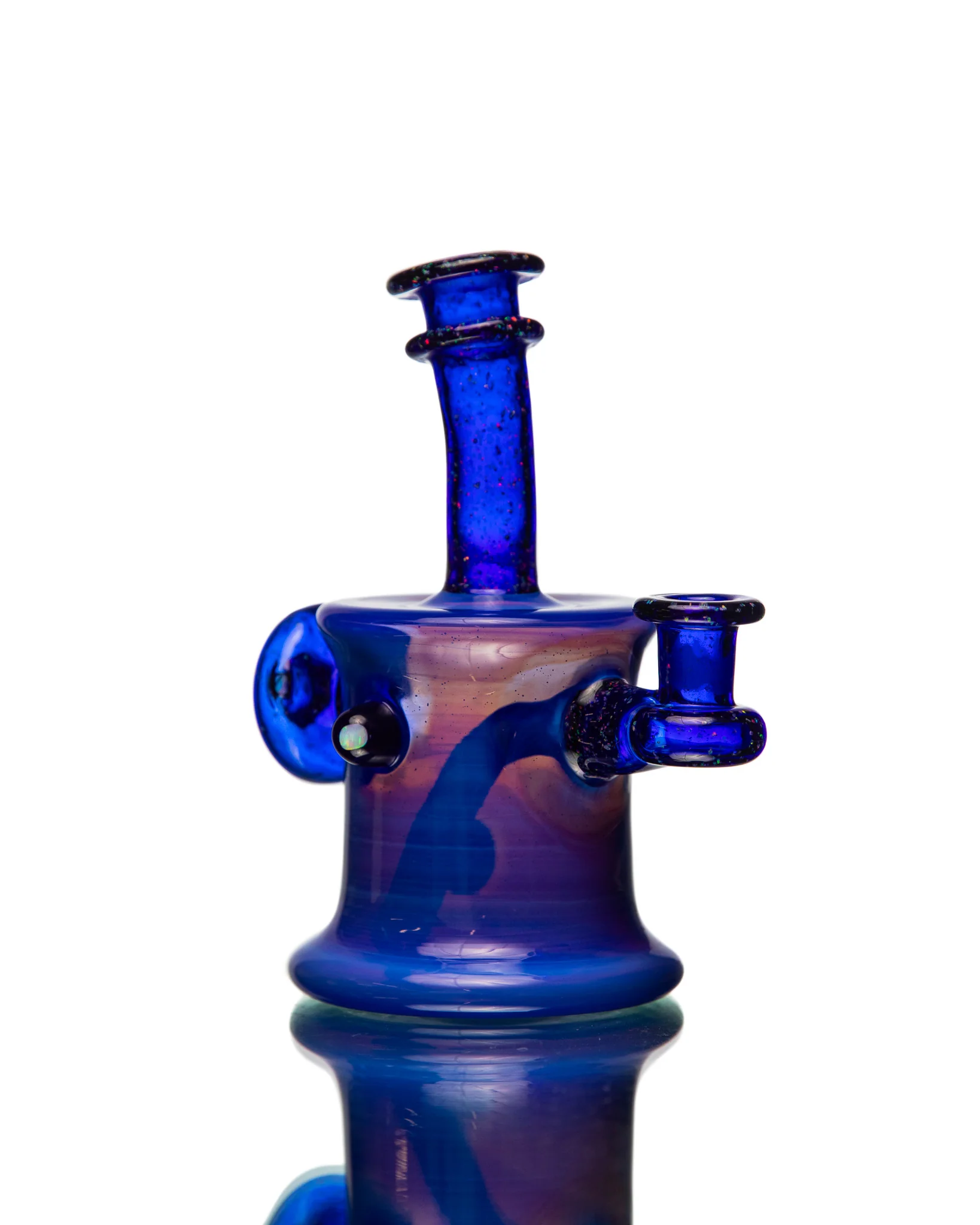 ManChild Glass - Mini Tube - Sonic & Cobalt (Crushed Opal) - Image 8