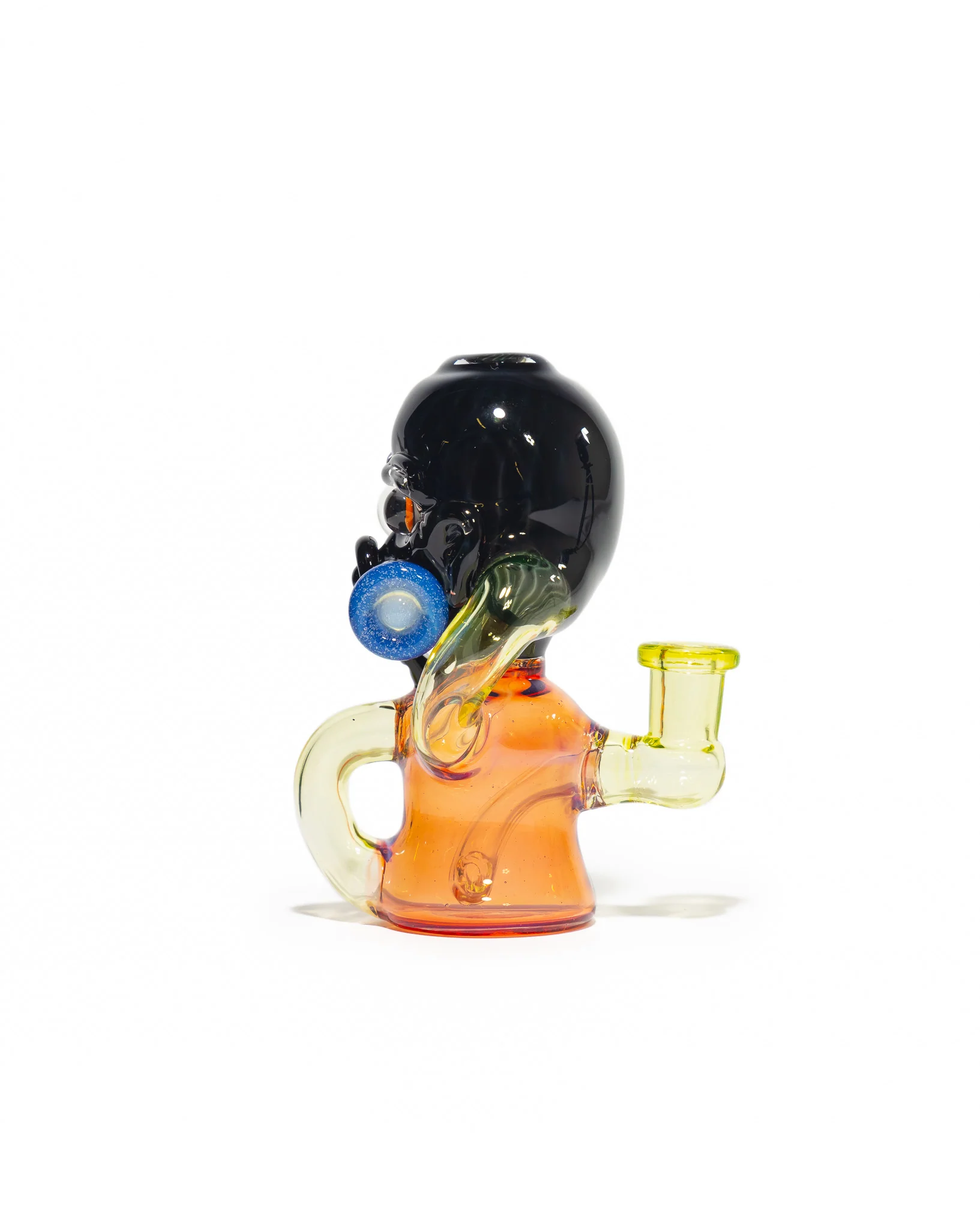 Mango Glass - Engineer Recycler - Blue & Orange - Image 3