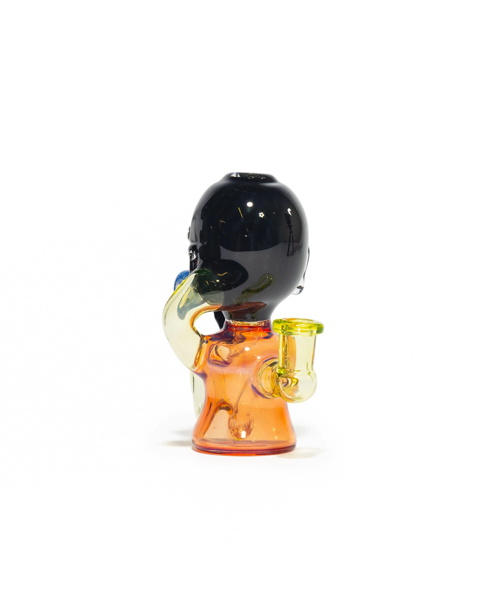Mango Glass - Engineer Recycler - Blue & Orange - Image 4