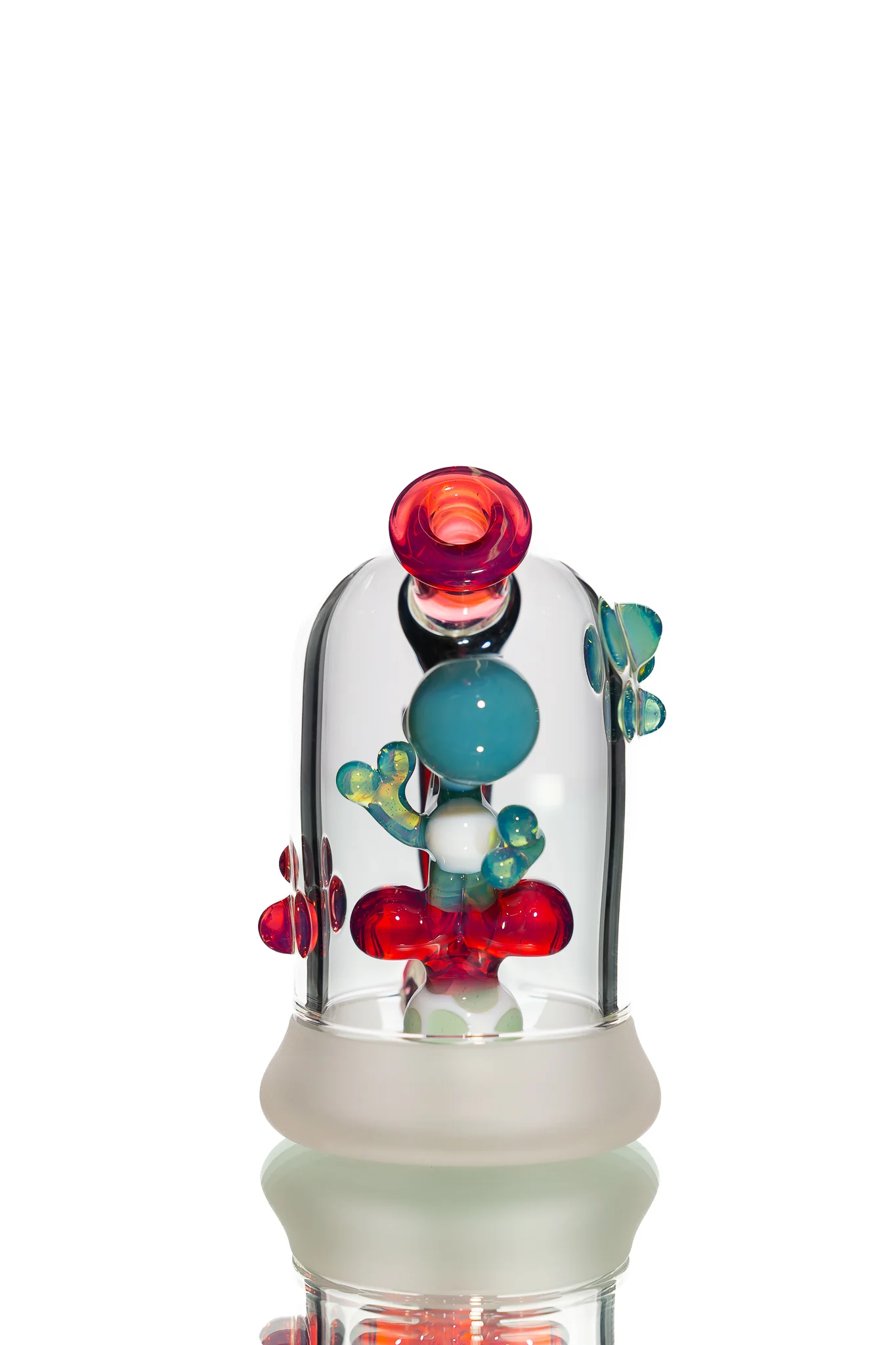 Mitzel Glass - Blue/Pink Trapped Yoshi #268 - Image 3