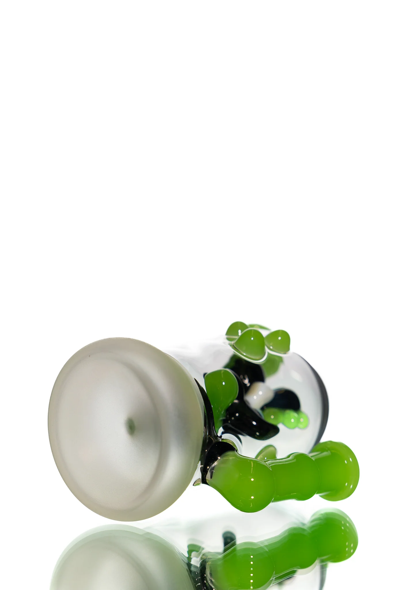 Mitzel Glass - Black/Green Trapped Yoshi #272 - Image 5
