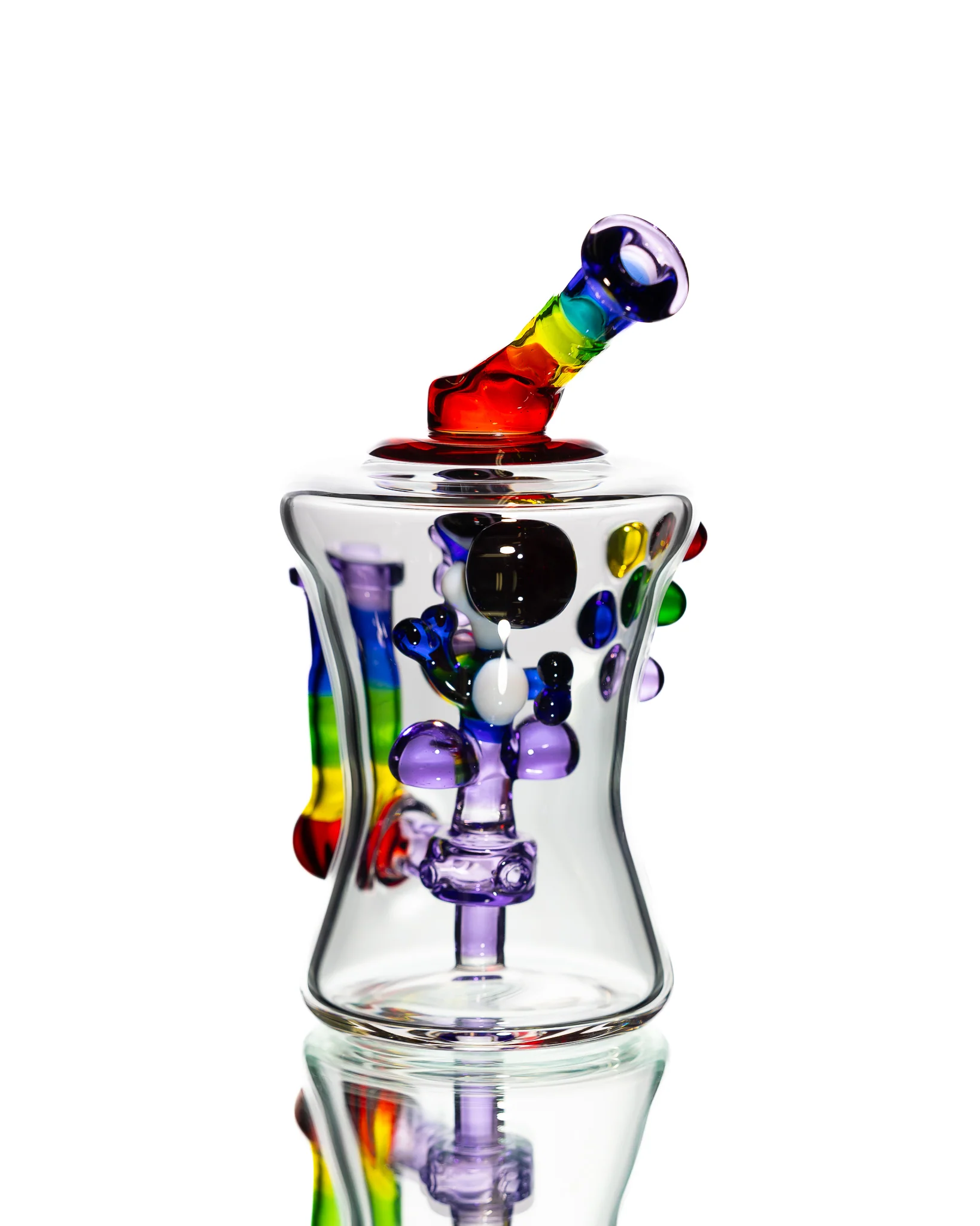 Mitzel Glass - Rainbow Trapped Yoshi  #271 - Image 2