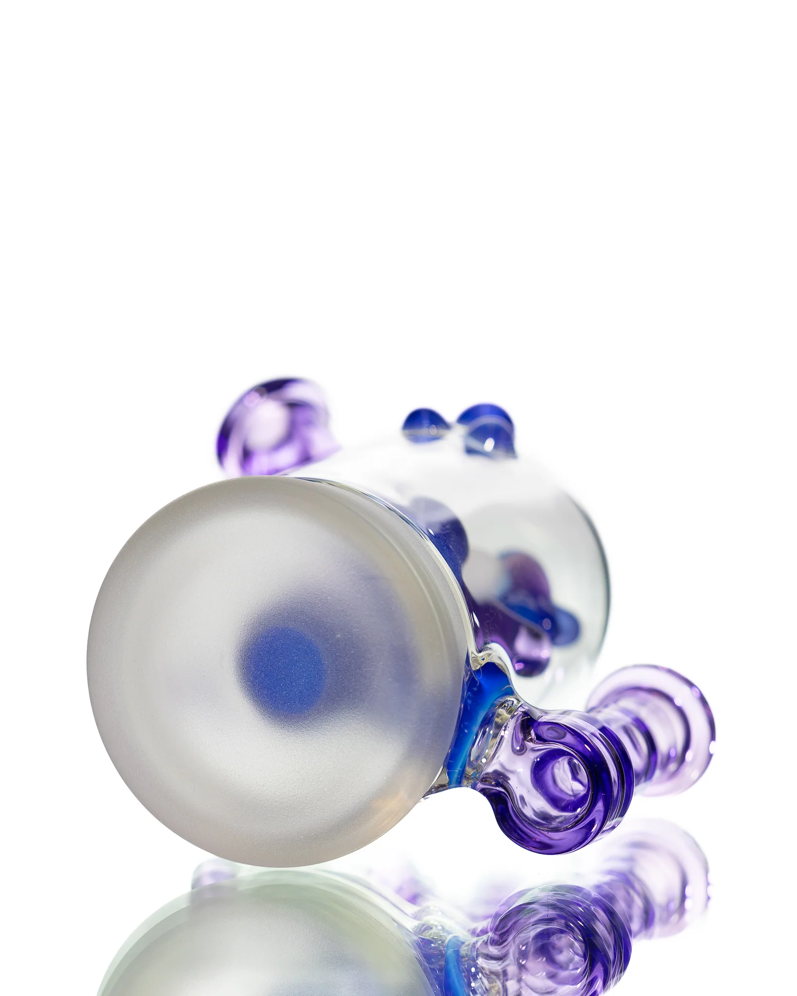 Mitzel Glass- Blue/Purple Trapped Yoshi #266 - Image 6