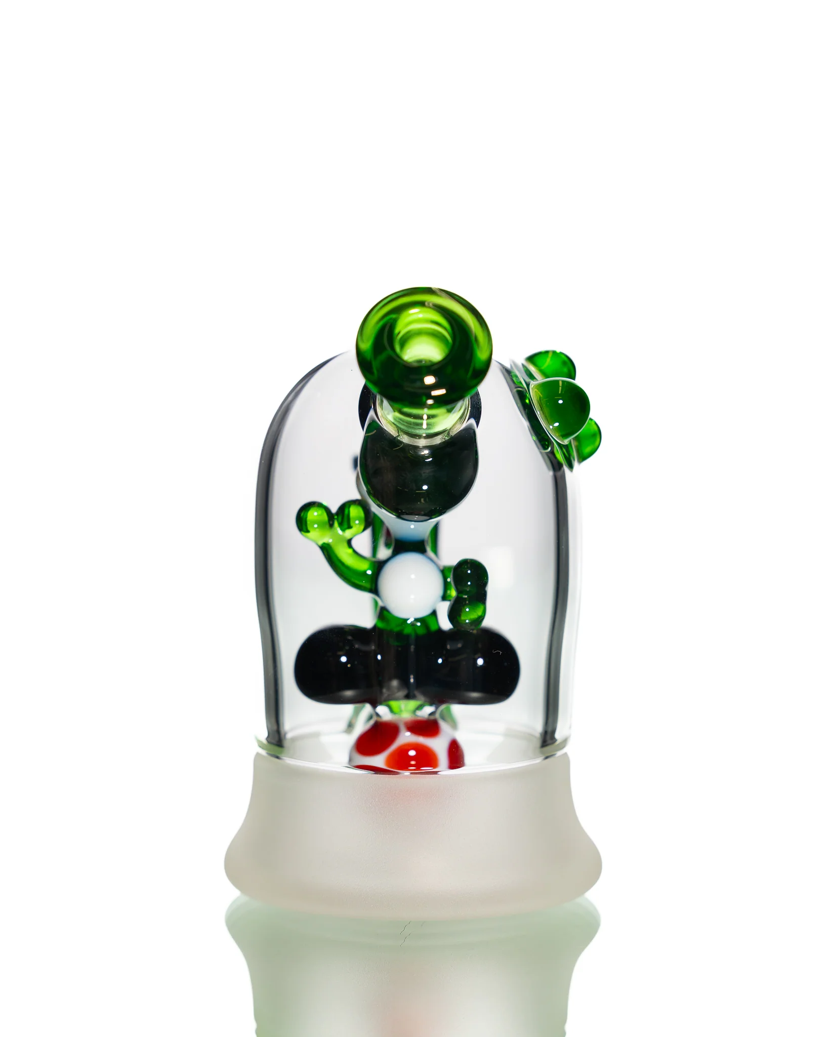 Mitzel Glass - Green Trapped Yoshi #264 - Image 2