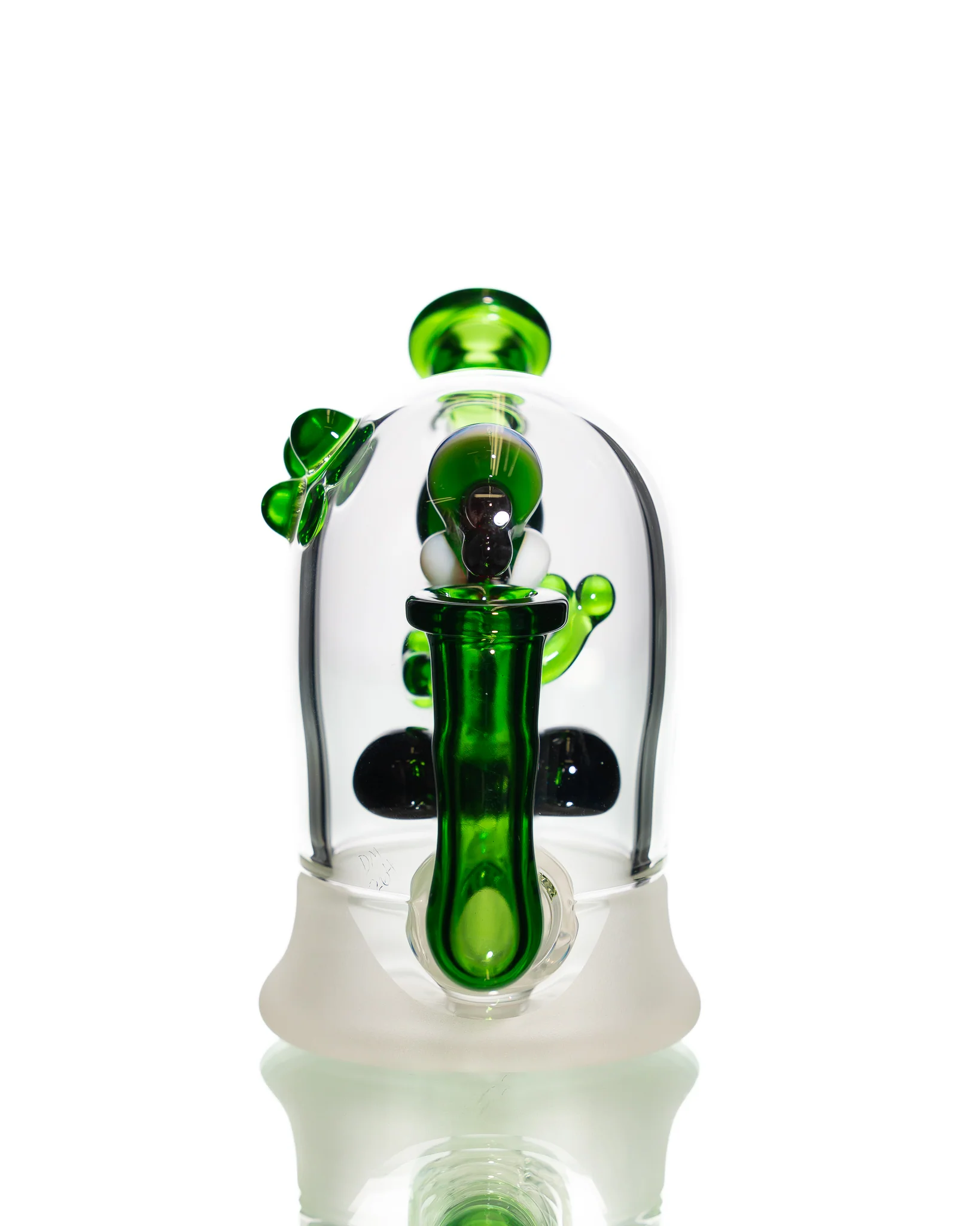 Mitzel Glass - Green Trapped Yoshi #264 - Image 5