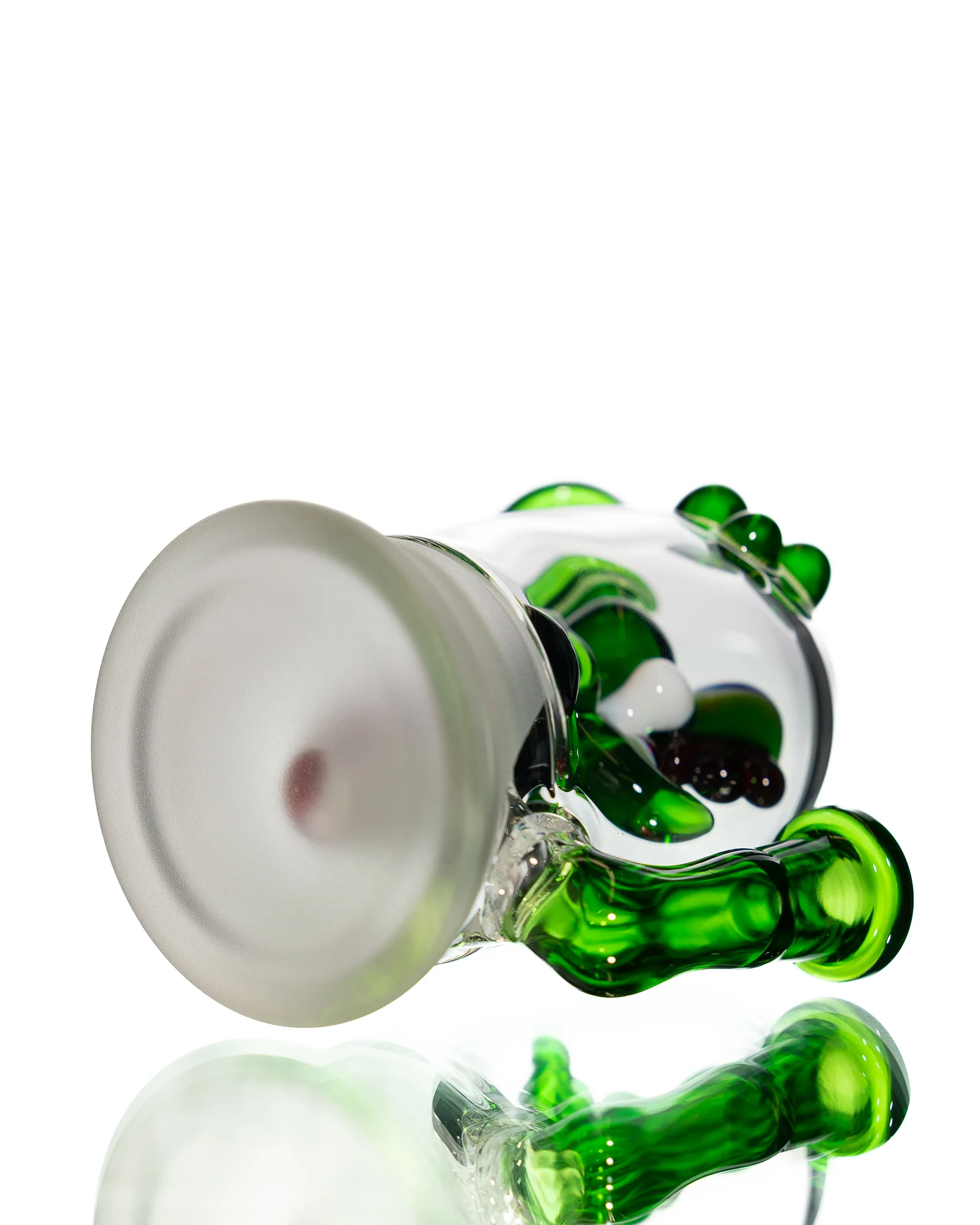 Mitzel Glass - Green Trapped Yoshi #264 - Image 7