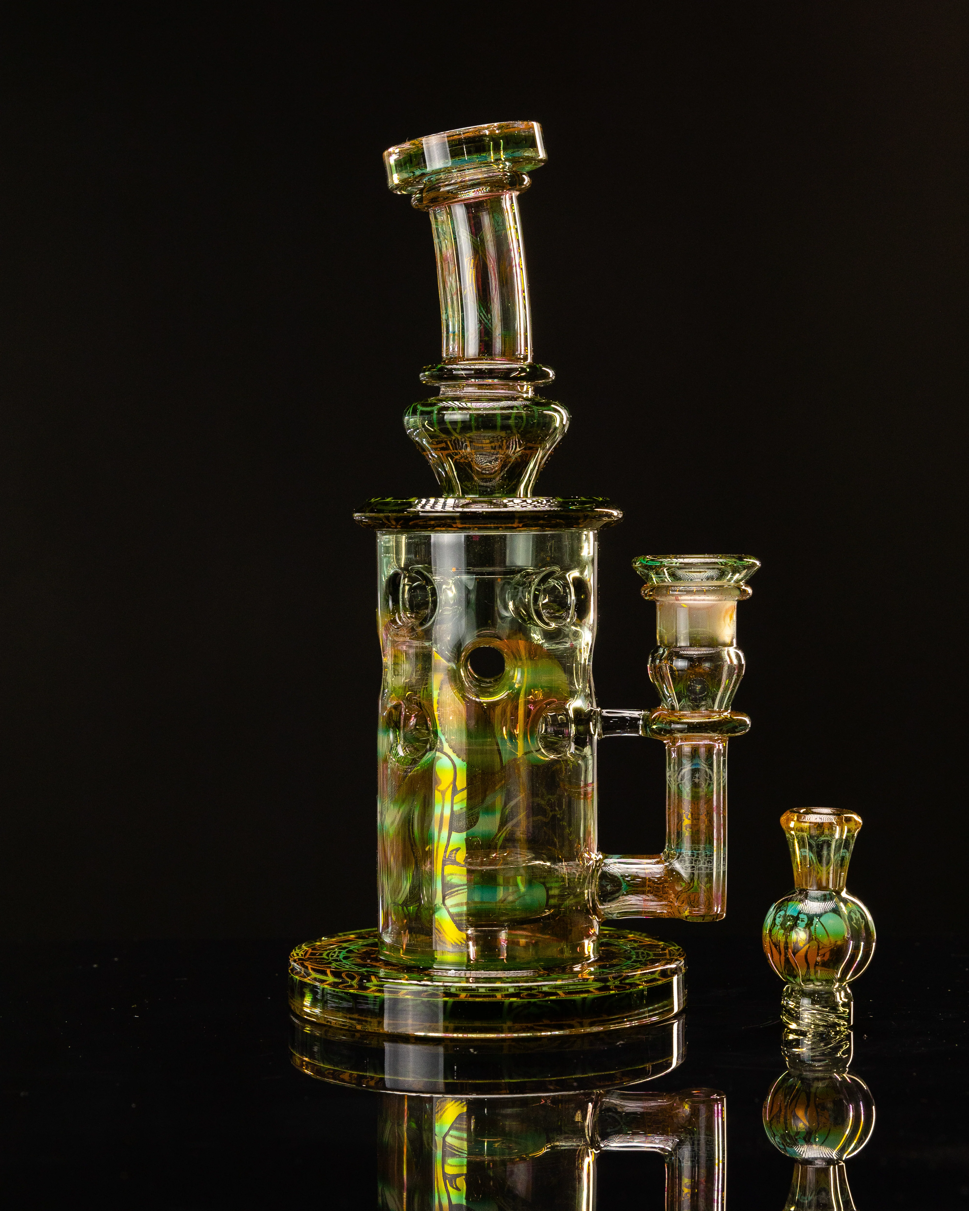 Mothership Glass - Gemini Series - Straight Fab Jammer (CFL) - Image 20