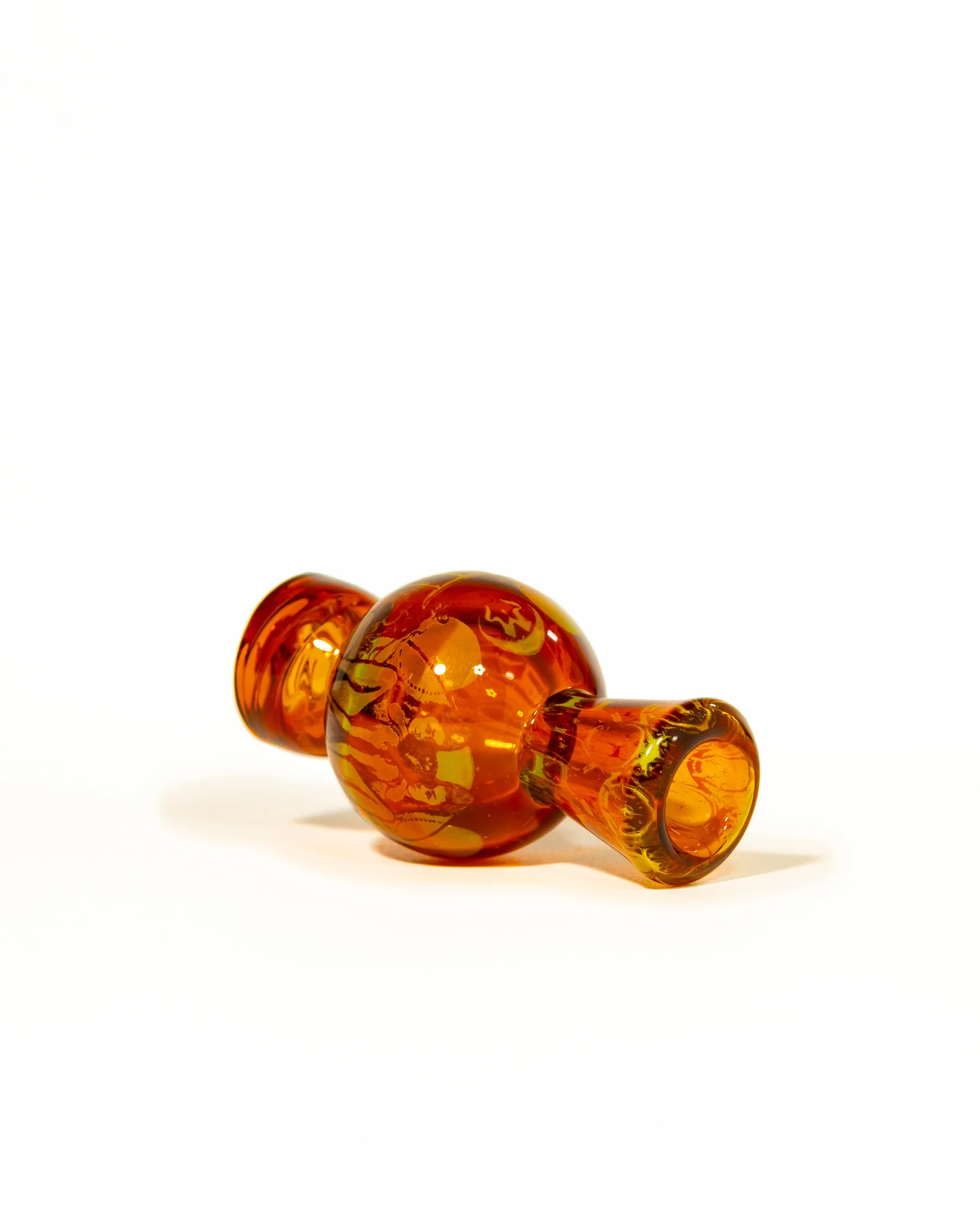 Mothership Glass - Hologram Bubble Cap - Amber - Image 3