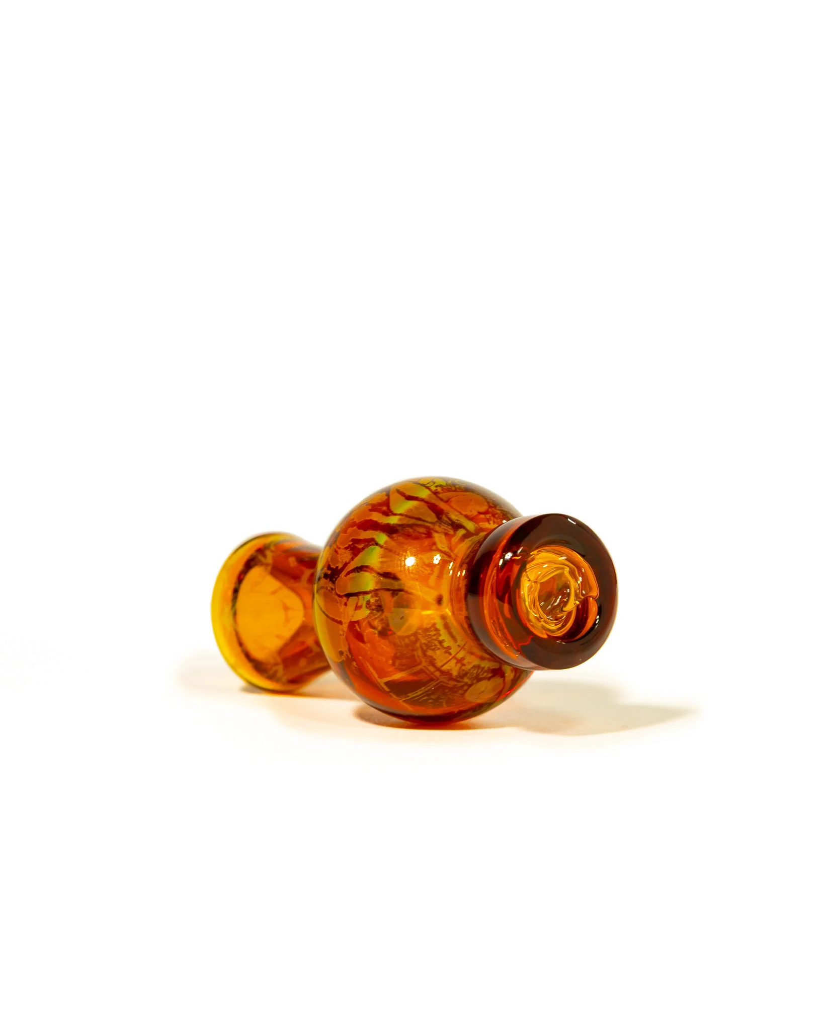 Mothership Glass - Hologram Bubble Cap - Amber - Image 4