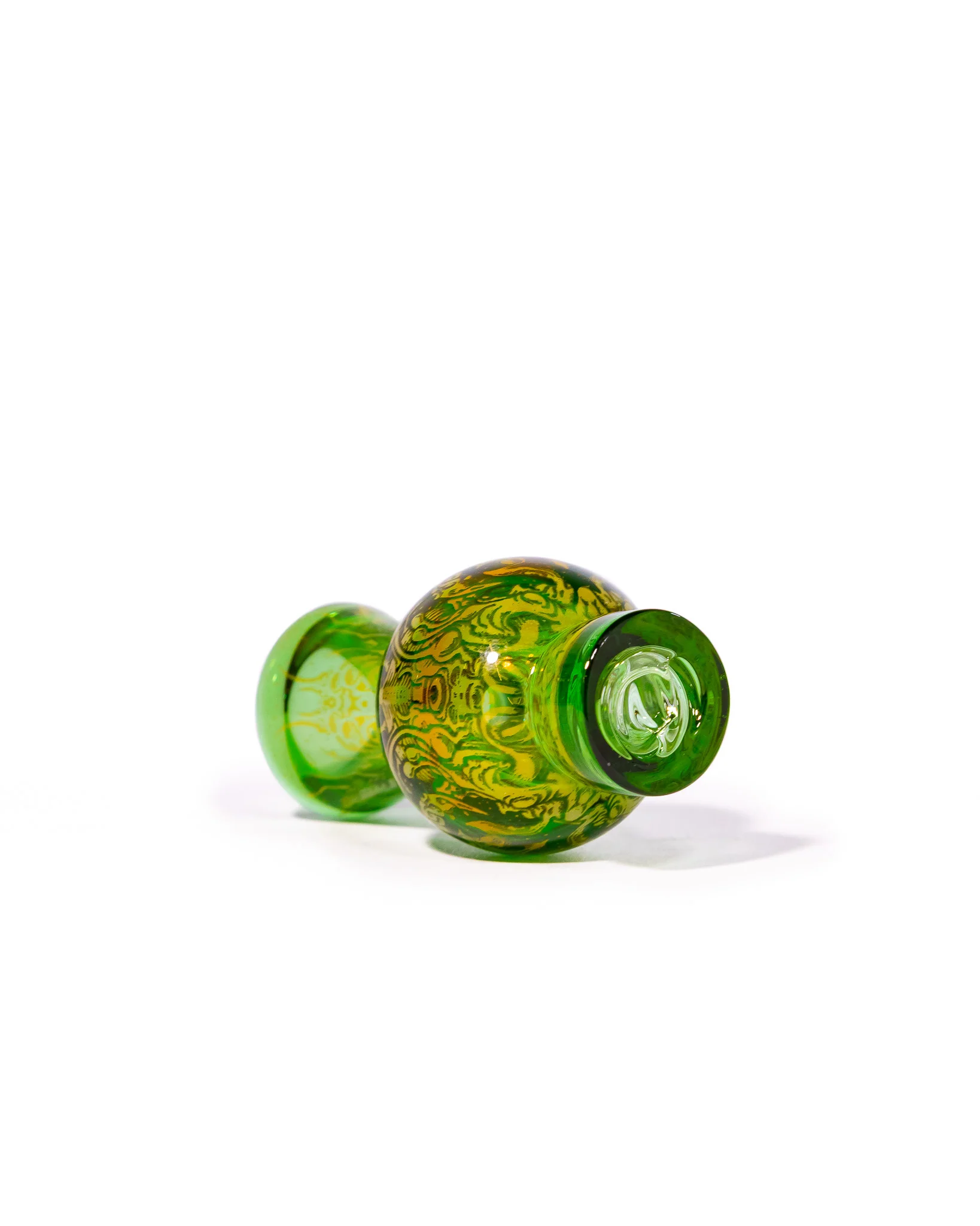 Mothership Glass - Hologram Bubble Cap - Green - Image 4