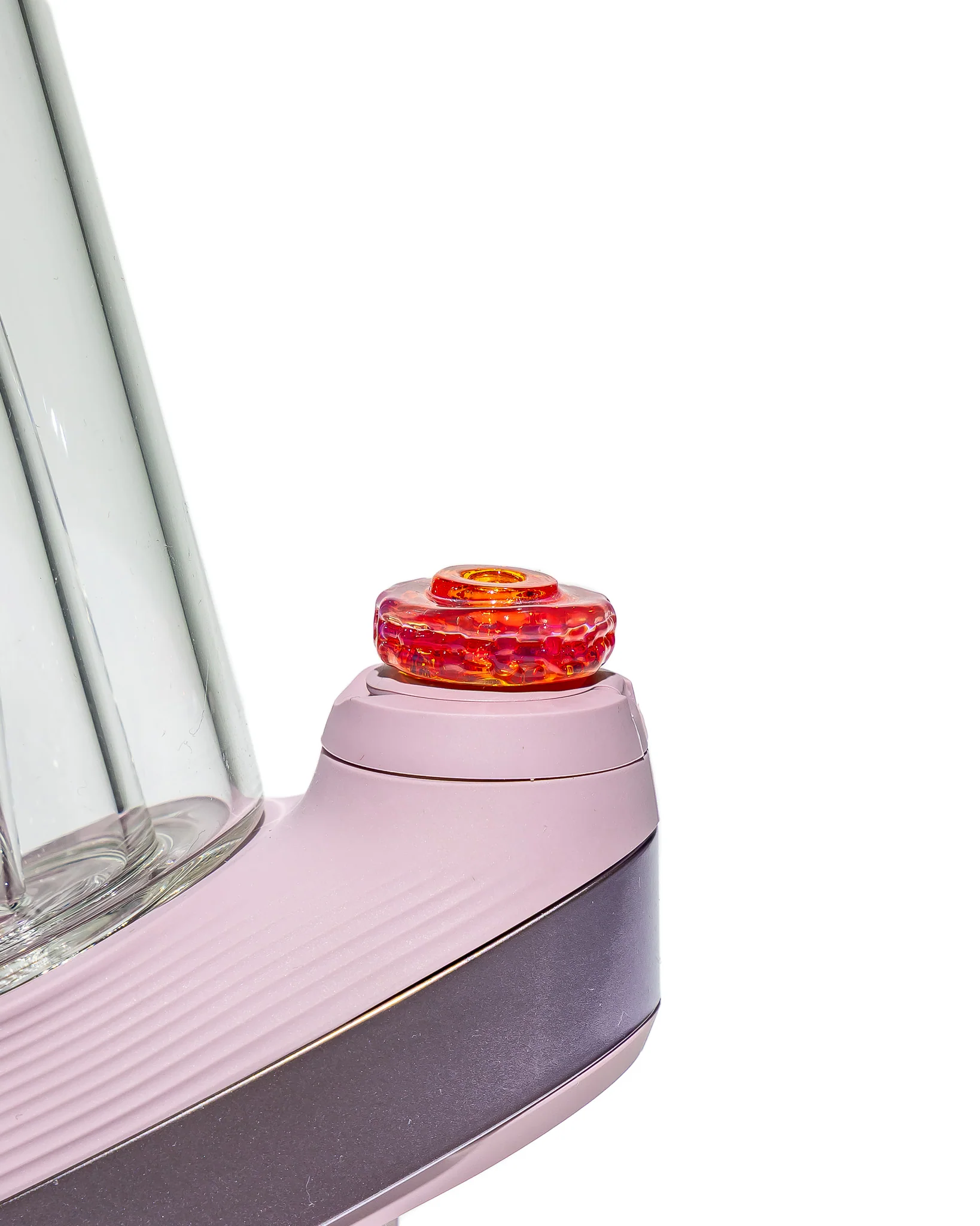 NIB Glass - Peak/Proxy Spinner Cap - Pink/Orange - Image 3