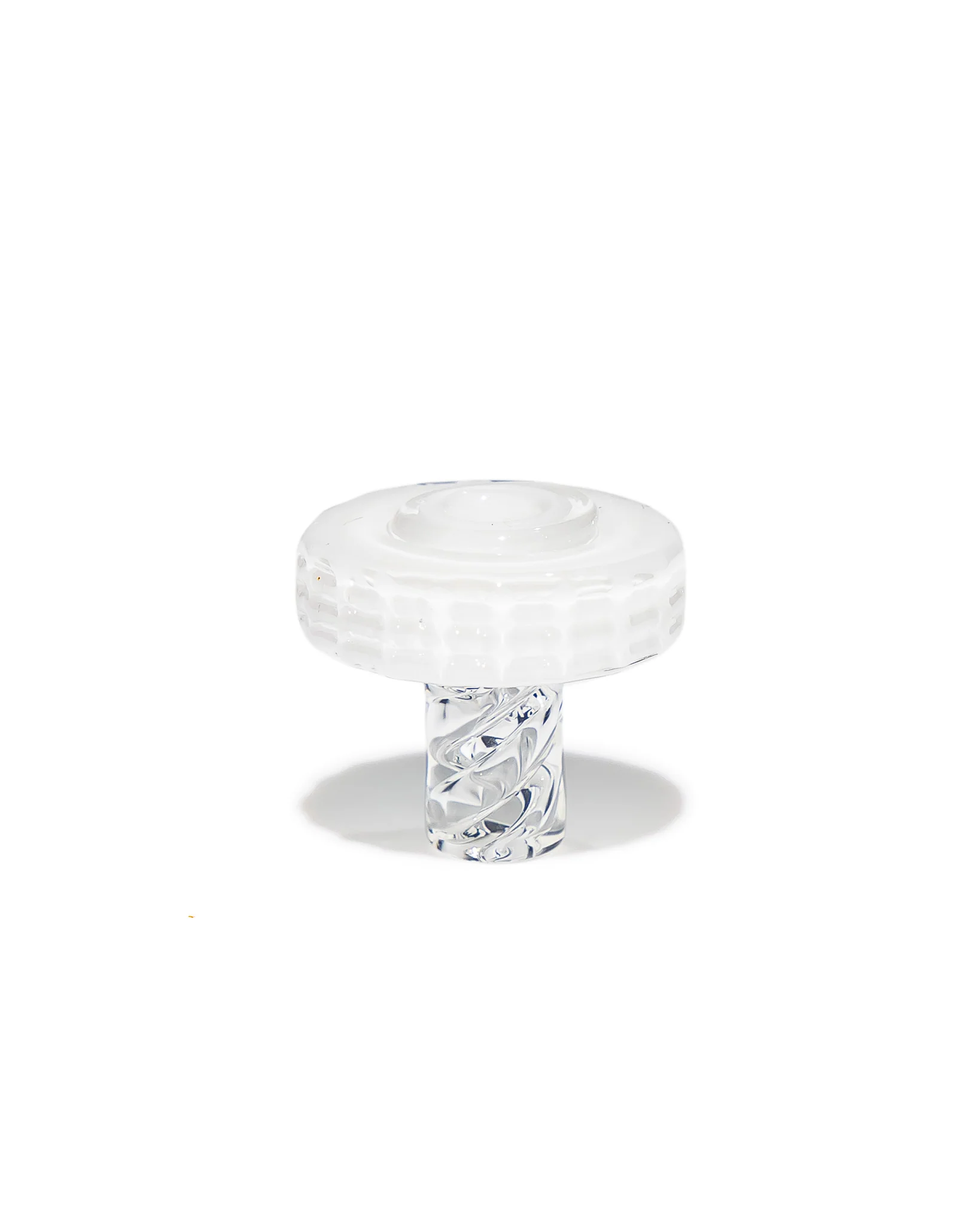NIB Glass - Peak/Proxy Spinner Cap - White - Image 2