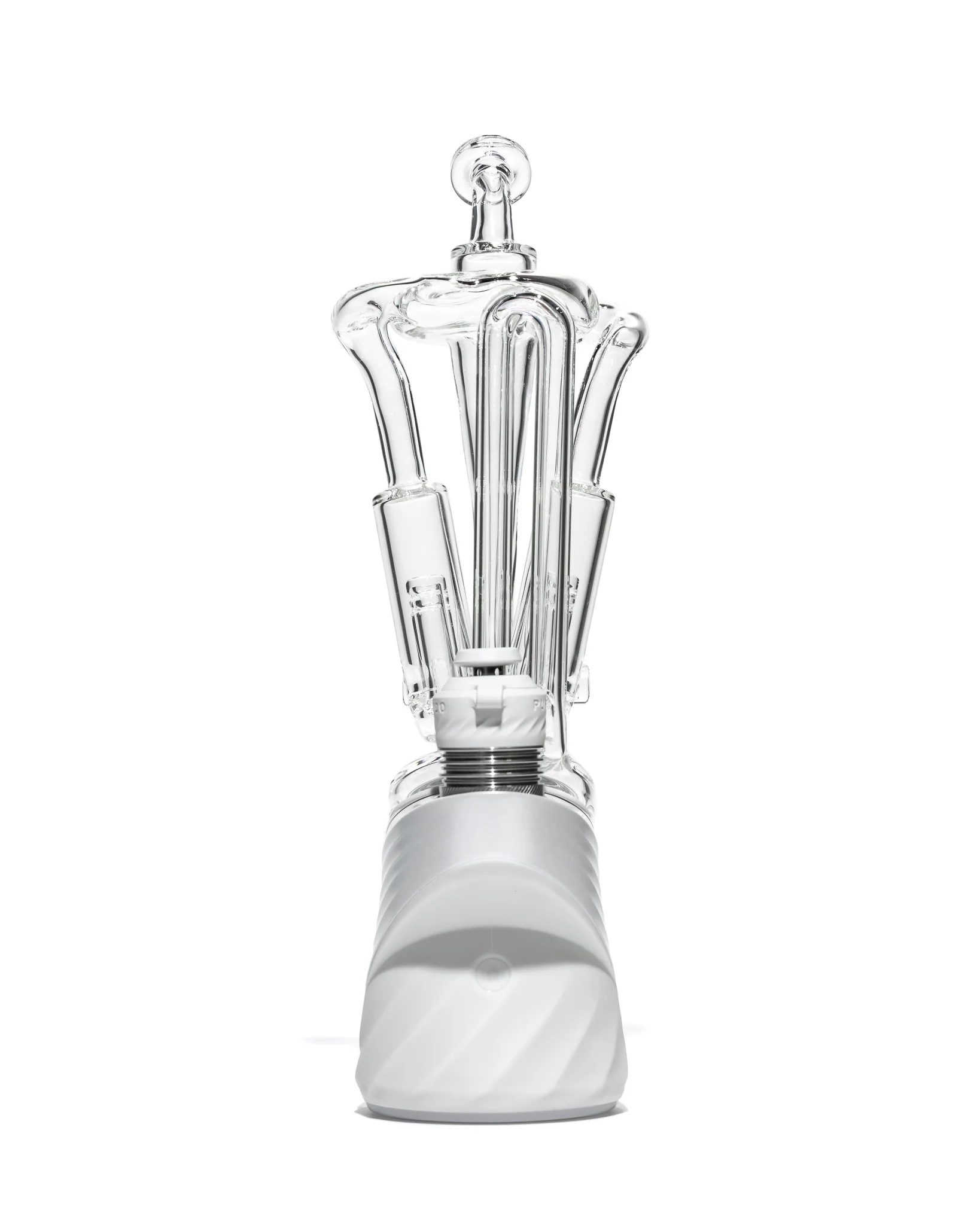 NIB Glass - Puffco V-Twin Recycler - Clear - Image 5