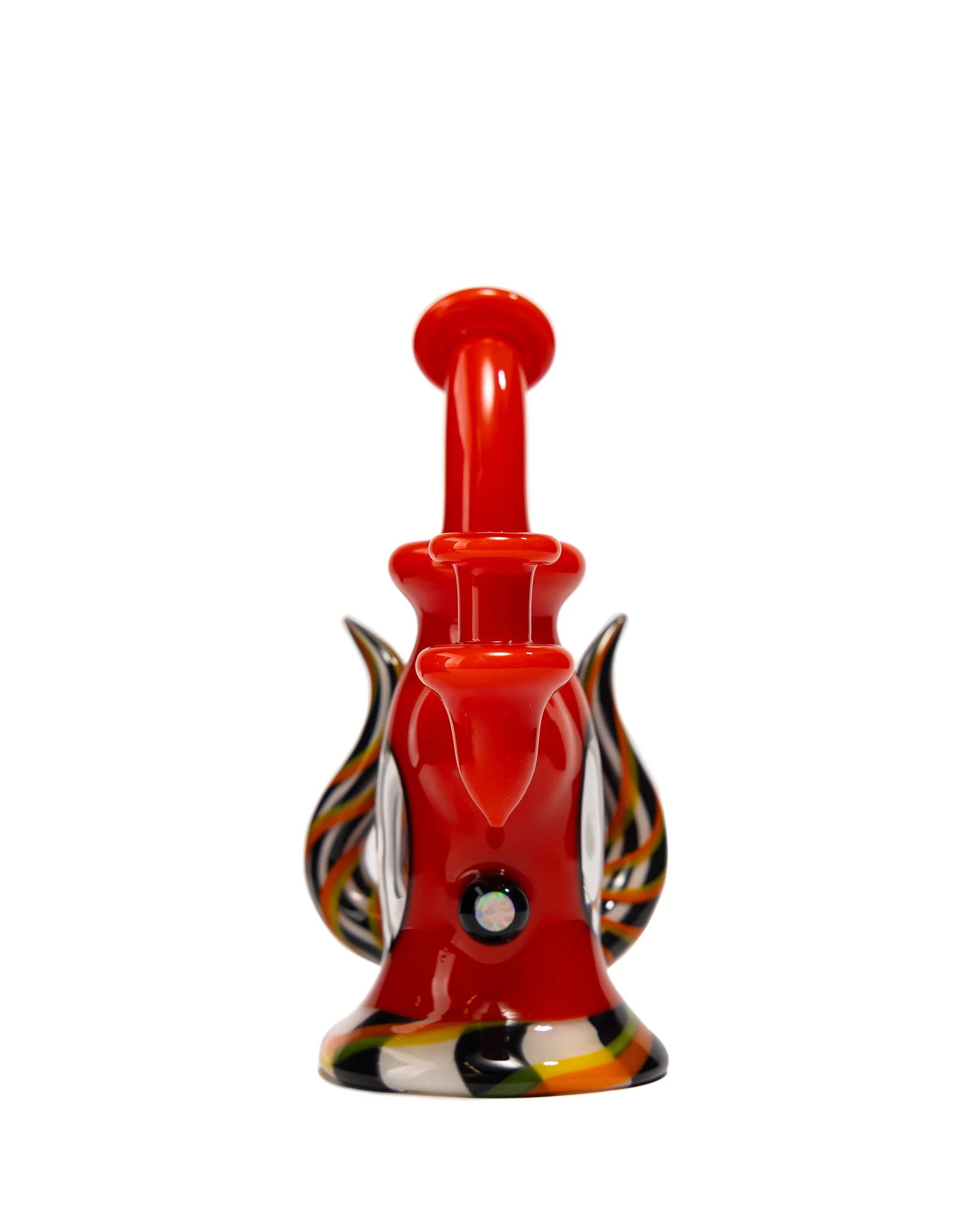 OTW Glass - Red/Clear Mini Tube w/ Slurper Set - Image 8