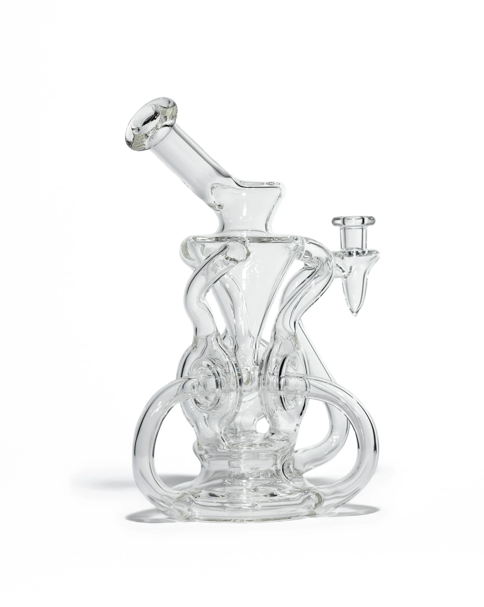 OTW - Triple Donut Triple Drain Recycler (QTDTDR) - Clear - Image 4