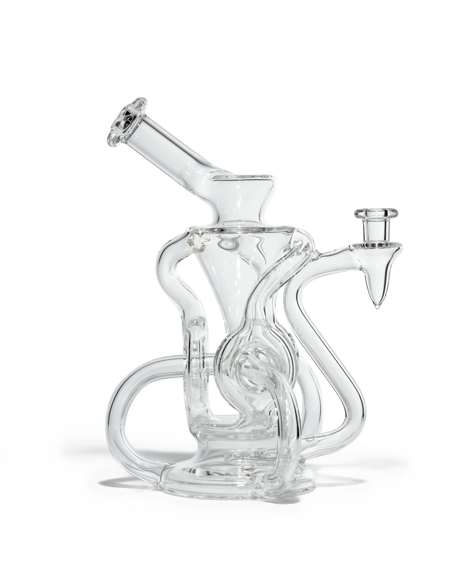 OTW - Triple Donut Triple Drain Recycler (QTDTDR) - Clear - Image 5