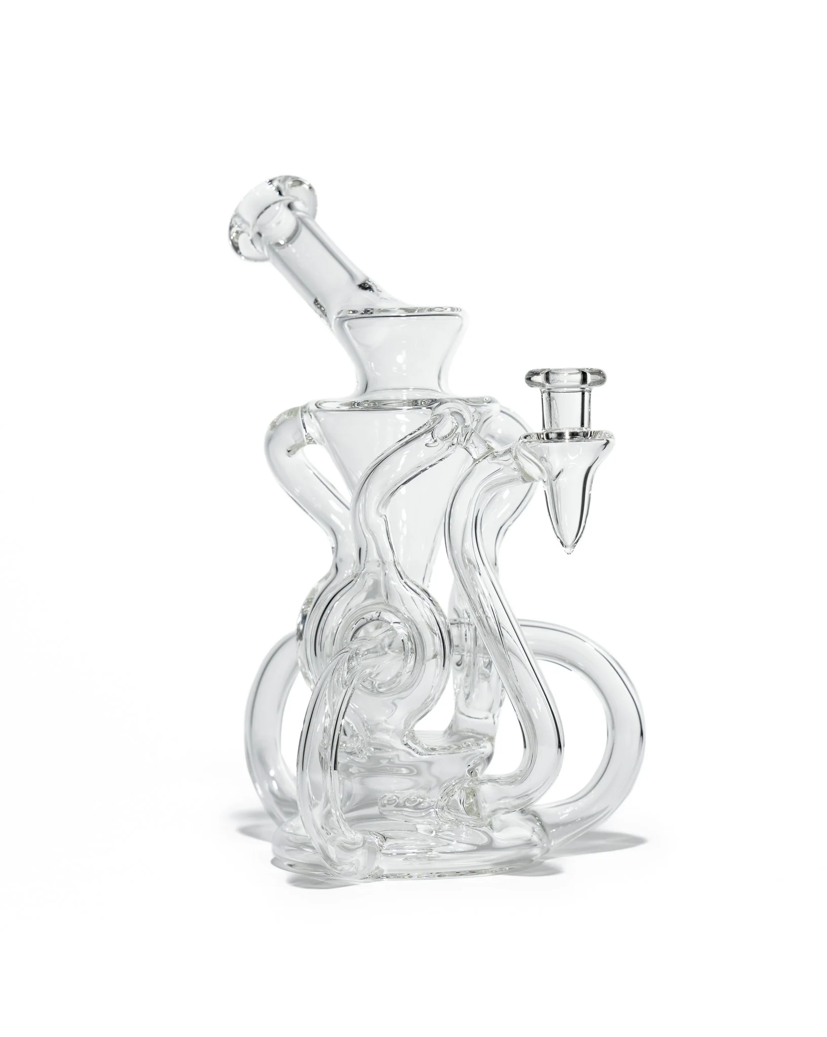 OTW - Triple Donut Triple Drain Recycler (QTDTDR) - Clear - Image 6