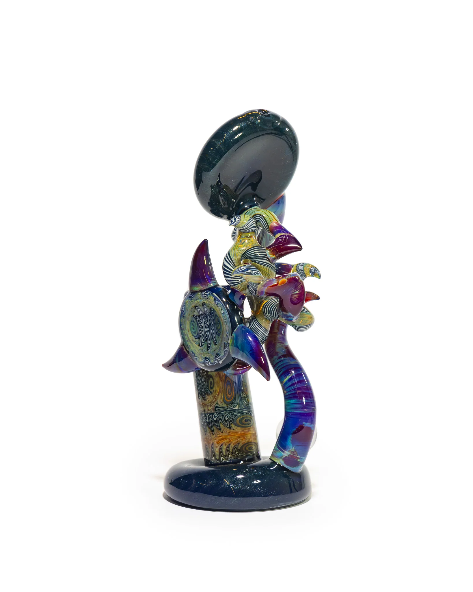 Portal Glass - Dewar - Blue, Purple and White - Image 4