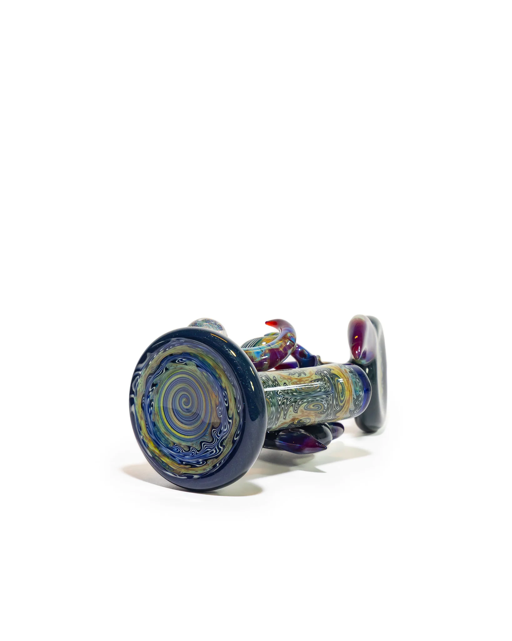 Portal Glass - Dewar - Blue, Purple and White - Image 9