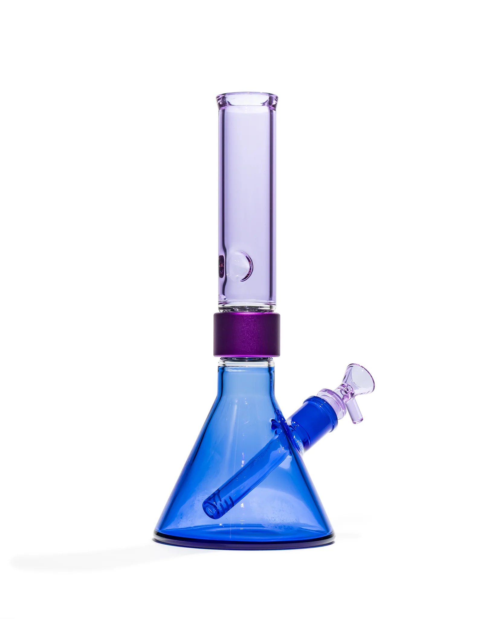 Prism Water Pipes - MINI Duo Standard Beaker - Grape Jolly & Sapphire - Image 4