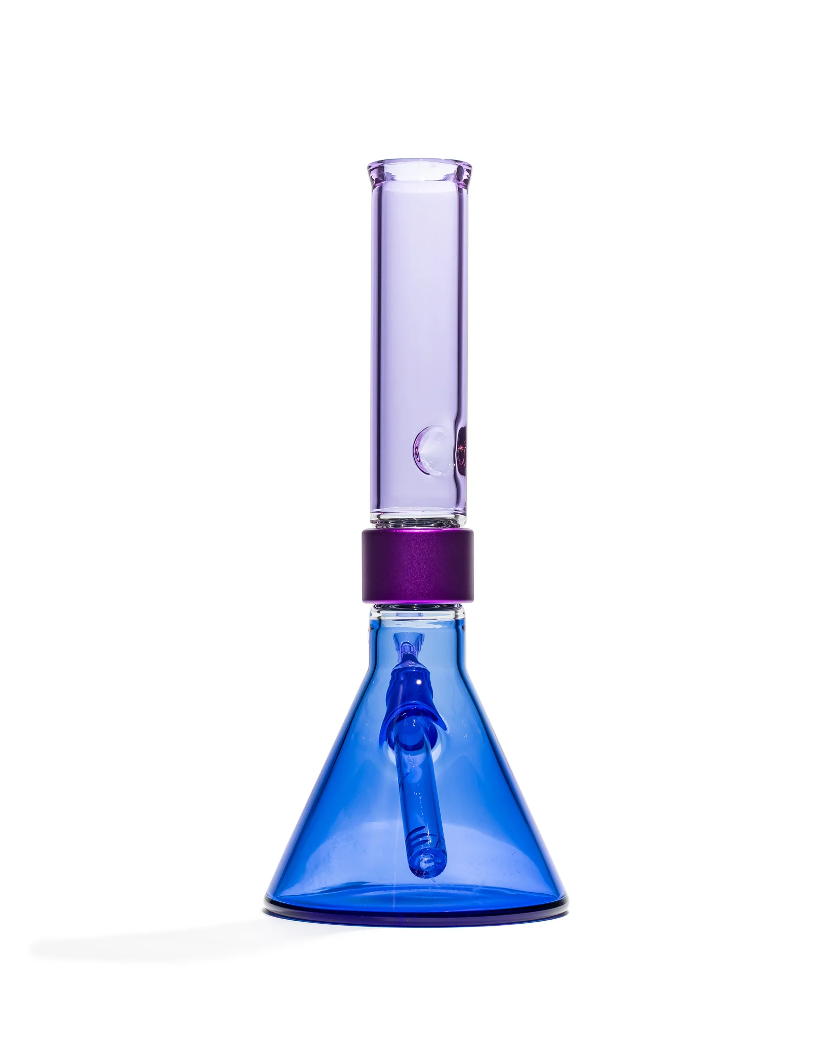Prism Water Pipes - MINI Duo Standard Beaker - Grape Jolly & Sapphire - Image 5