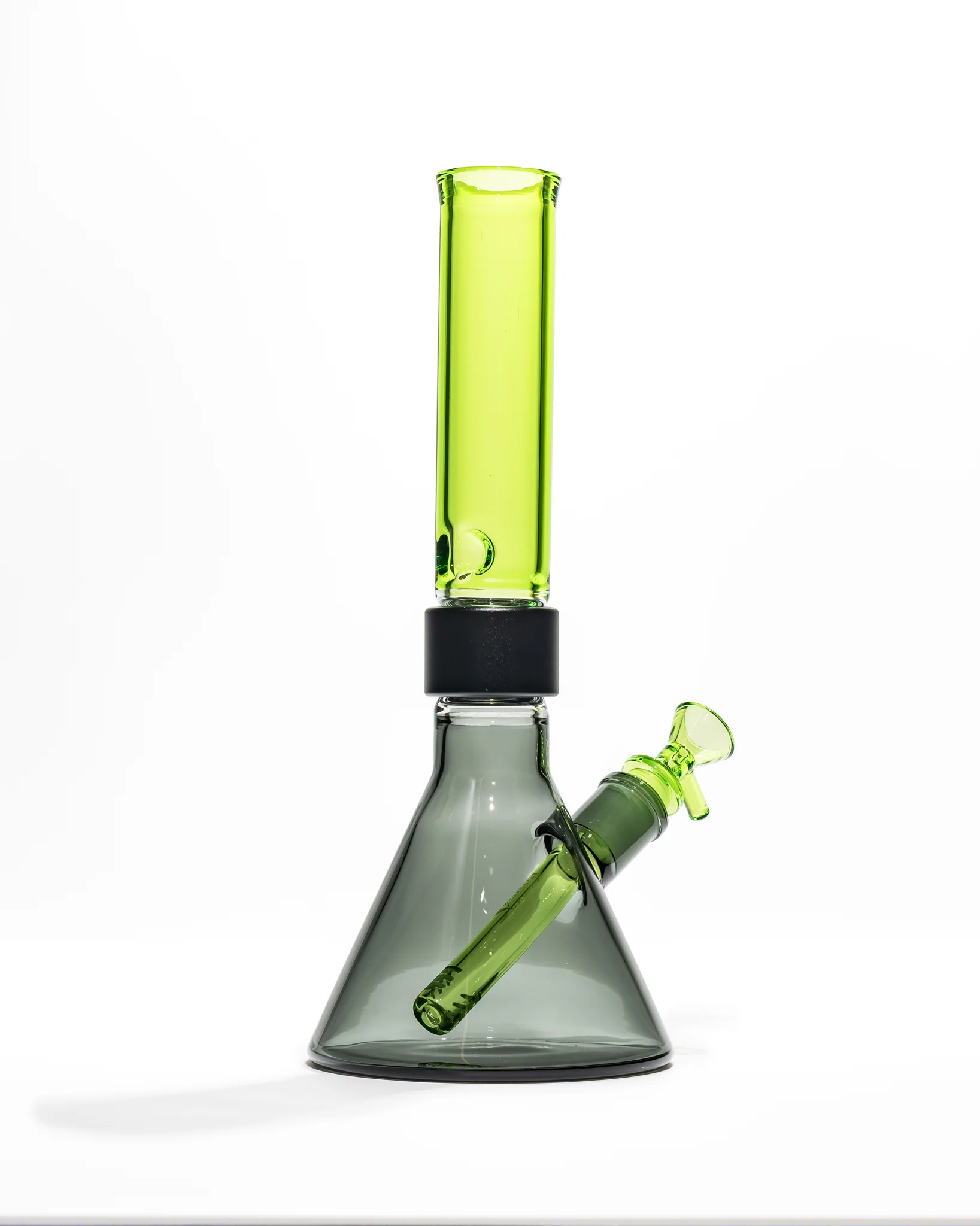 Prism Water Pipes - MINI Duo Standard Beaker - Slime & Midnight - Image 5