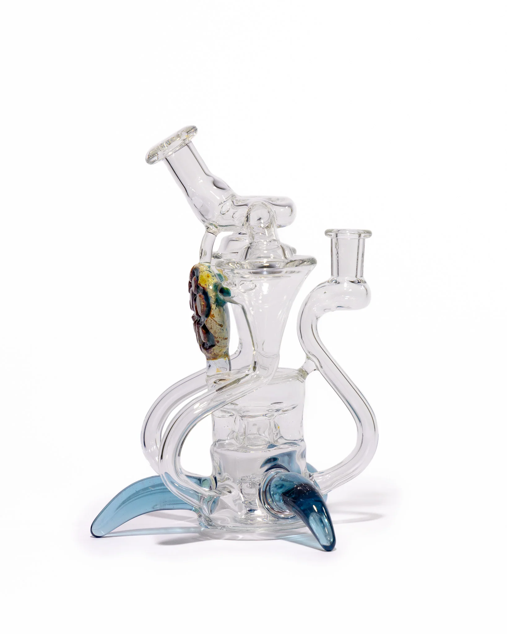 Prophecy Glass - Dual Uptake Recycler - Clear/Blue - Image 3