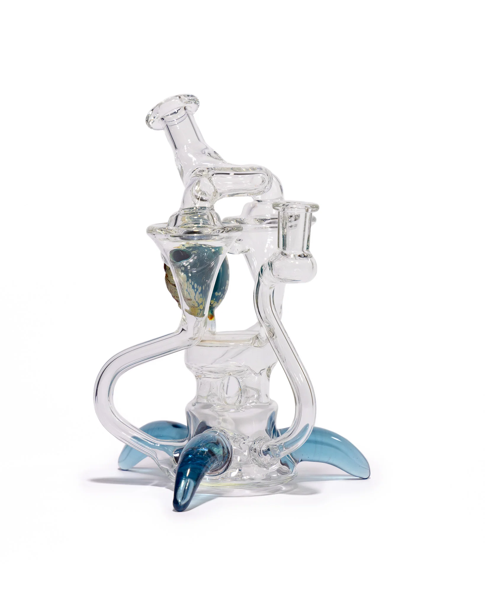 Prophecy Glass - Dual Uptake Recycler - Clear/Blue - Image 4